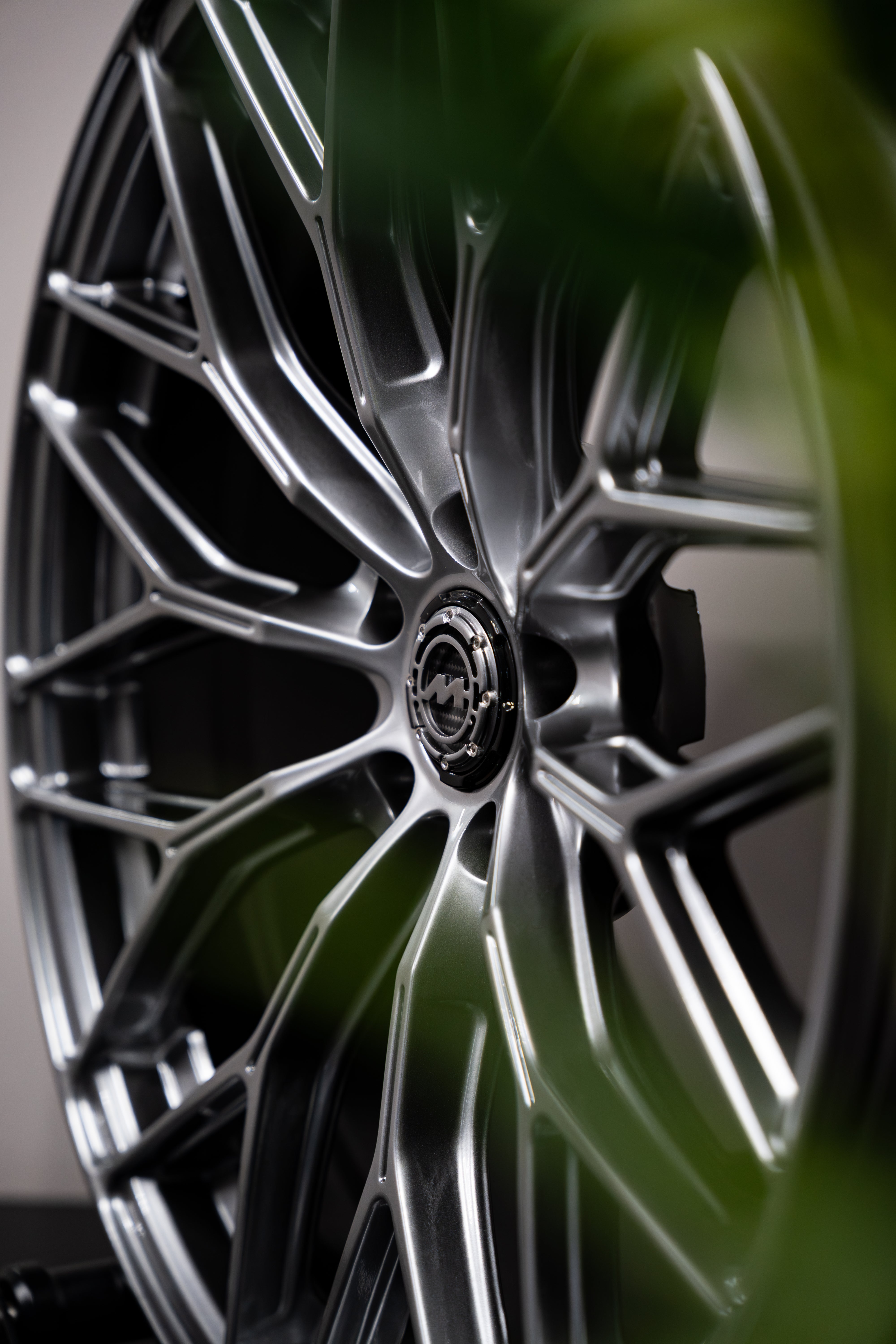 BMW 4 Series G22 G23 G26 M-WX 20" Polished Titanium Motech Wheel