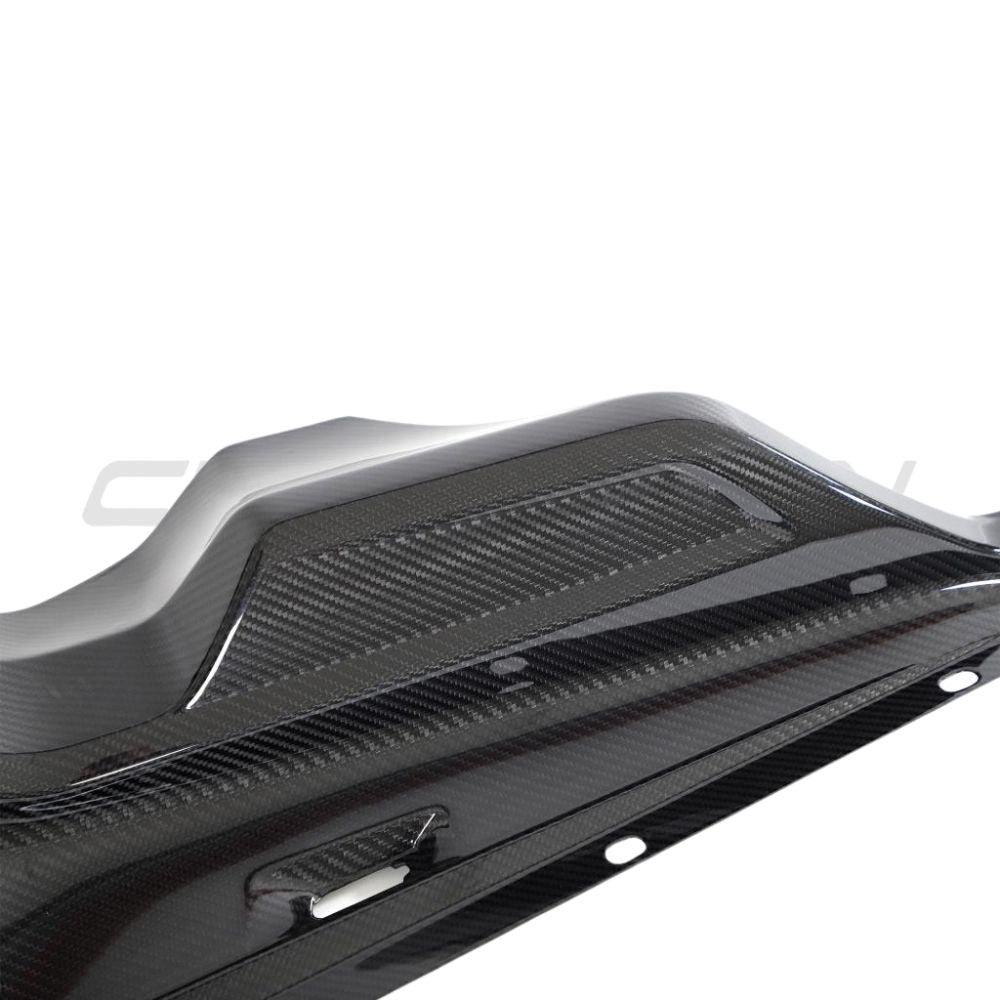 AUDI R8 COUPE 2015+ CARBON FIBRE ENGINE BAY TRIM