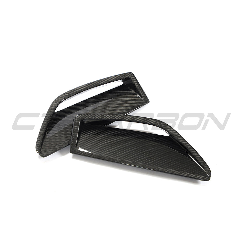 AUDI RS6/RS7 C8 AVANT 2019+ CARBON FIBRE FRONT BUMPER VENT TRIM