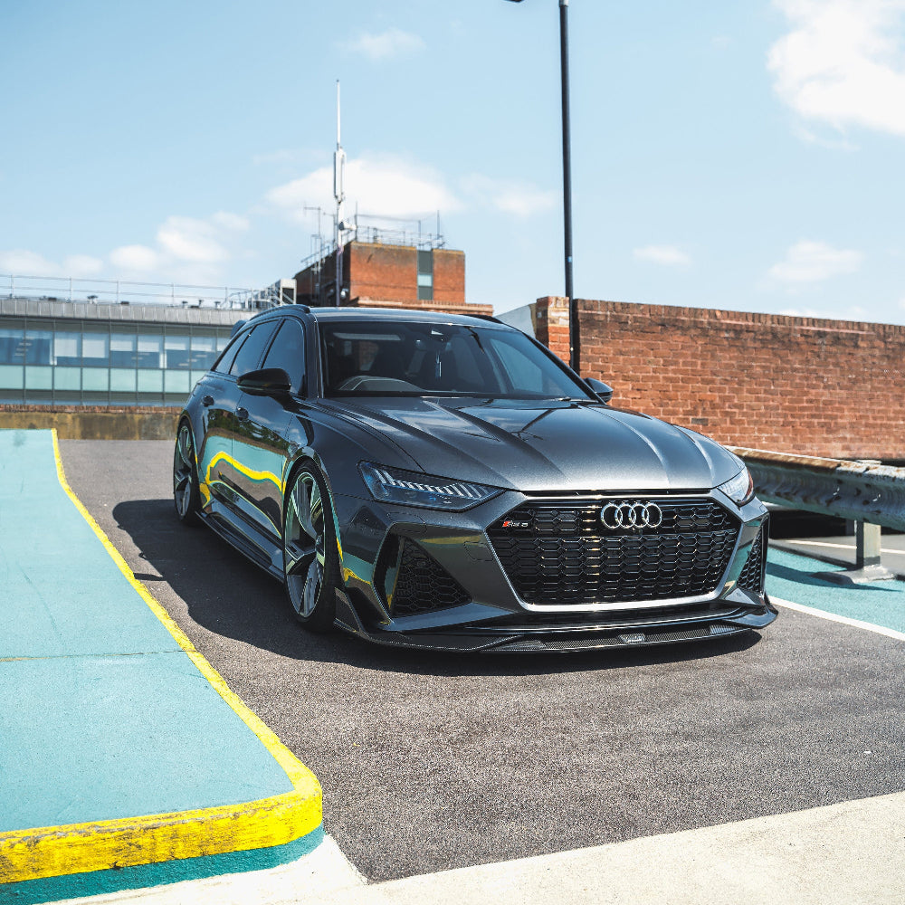 AUDI RS6/RS7 C8 AVANT 2019+ CARBON FIBRE SPLITTER - CT DESIGN