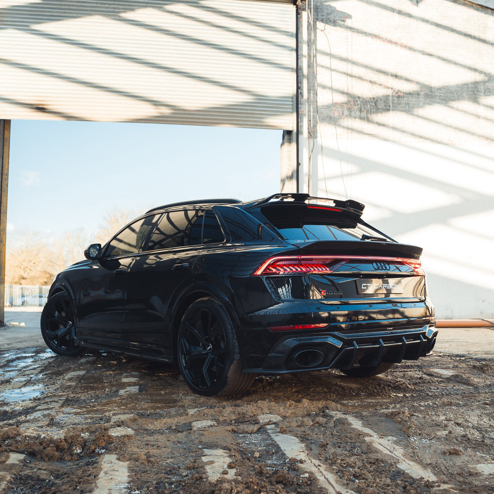 AUDI RSQ8 2020+ CARBON FIBRE MIDDLE SPOILER - CT DESIGN