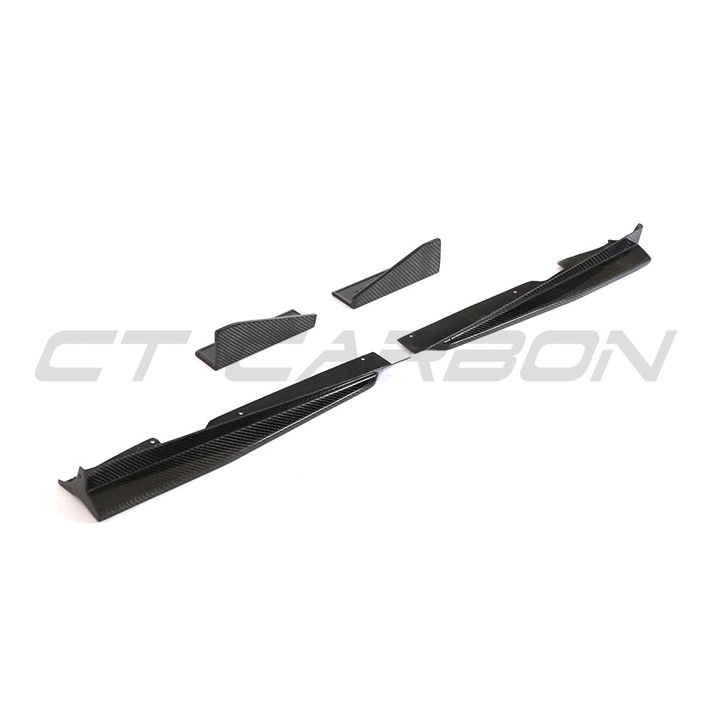 AUDI TTRS QUATTRO MK3 2015-2018 CARBON FIBRE SIDE SKIRTS