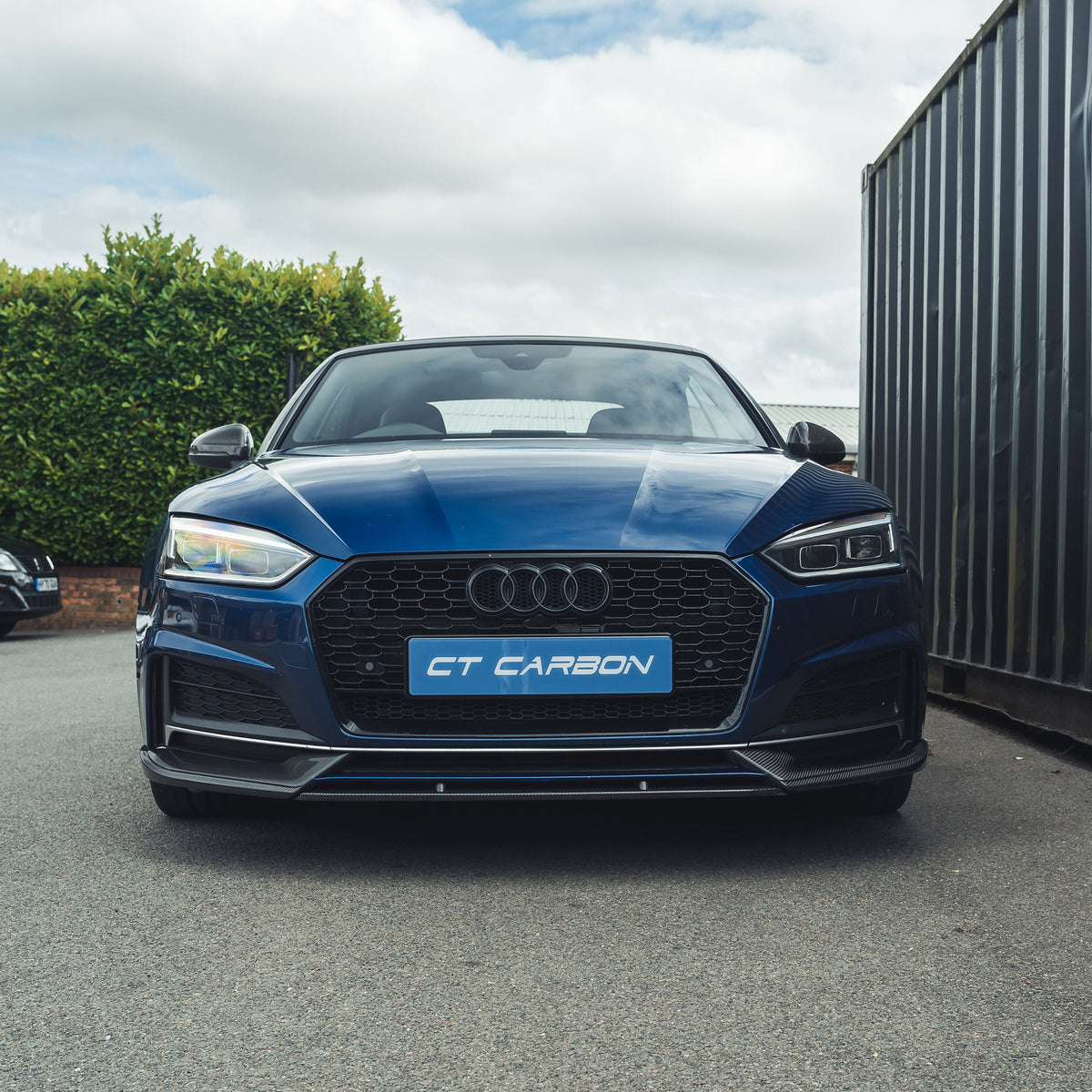 AUDI A5 S5 B9 2017-2021 CARBON FIBRE SPLITTER