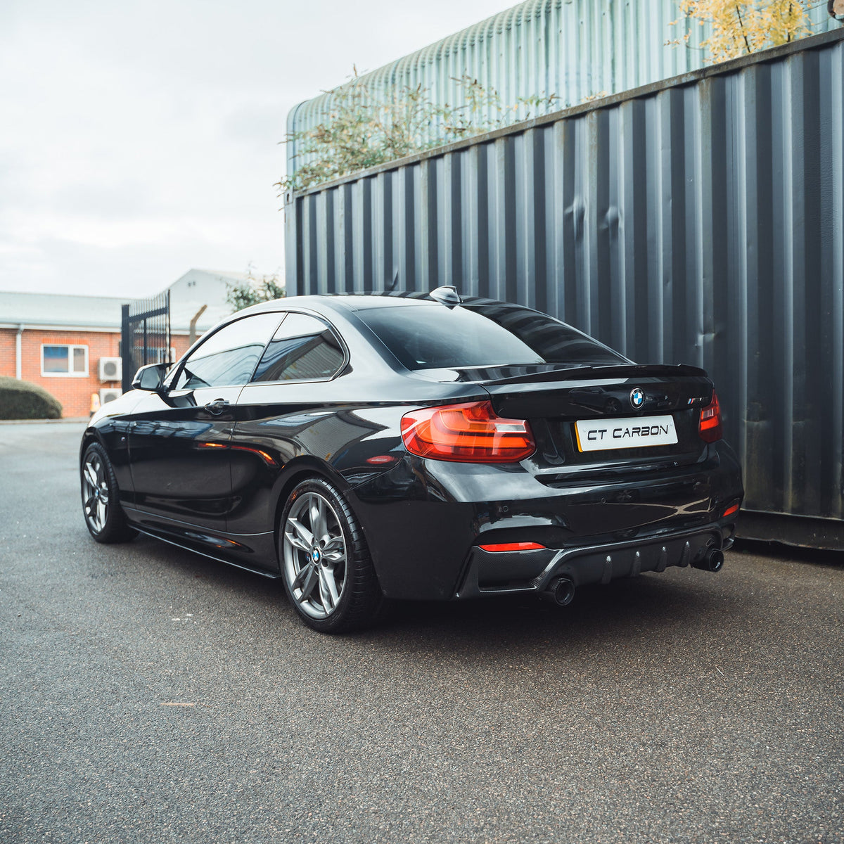 BMW 2 SERIES F22/F23 CARBON FIBRE DIFFUSER V1
