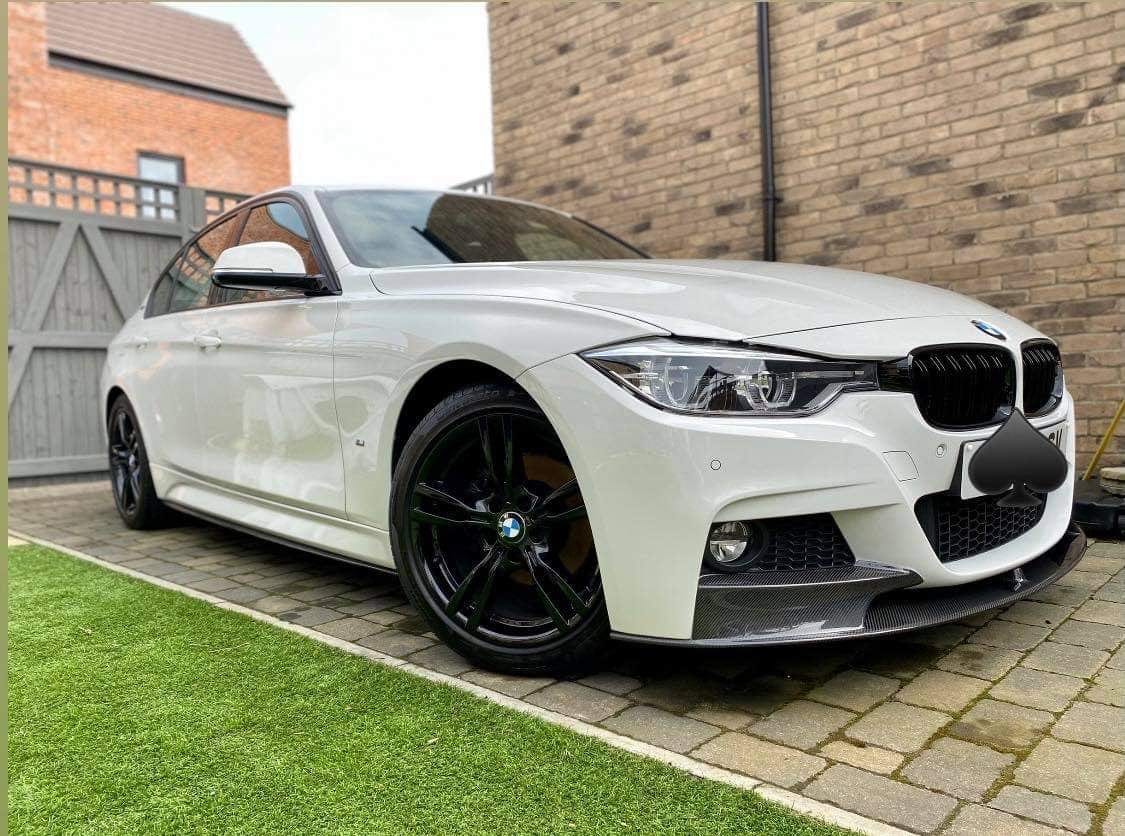 BMW 3 SERIES F30/F31 2011-2019 CARBON FIBRE SPLITTER - V1