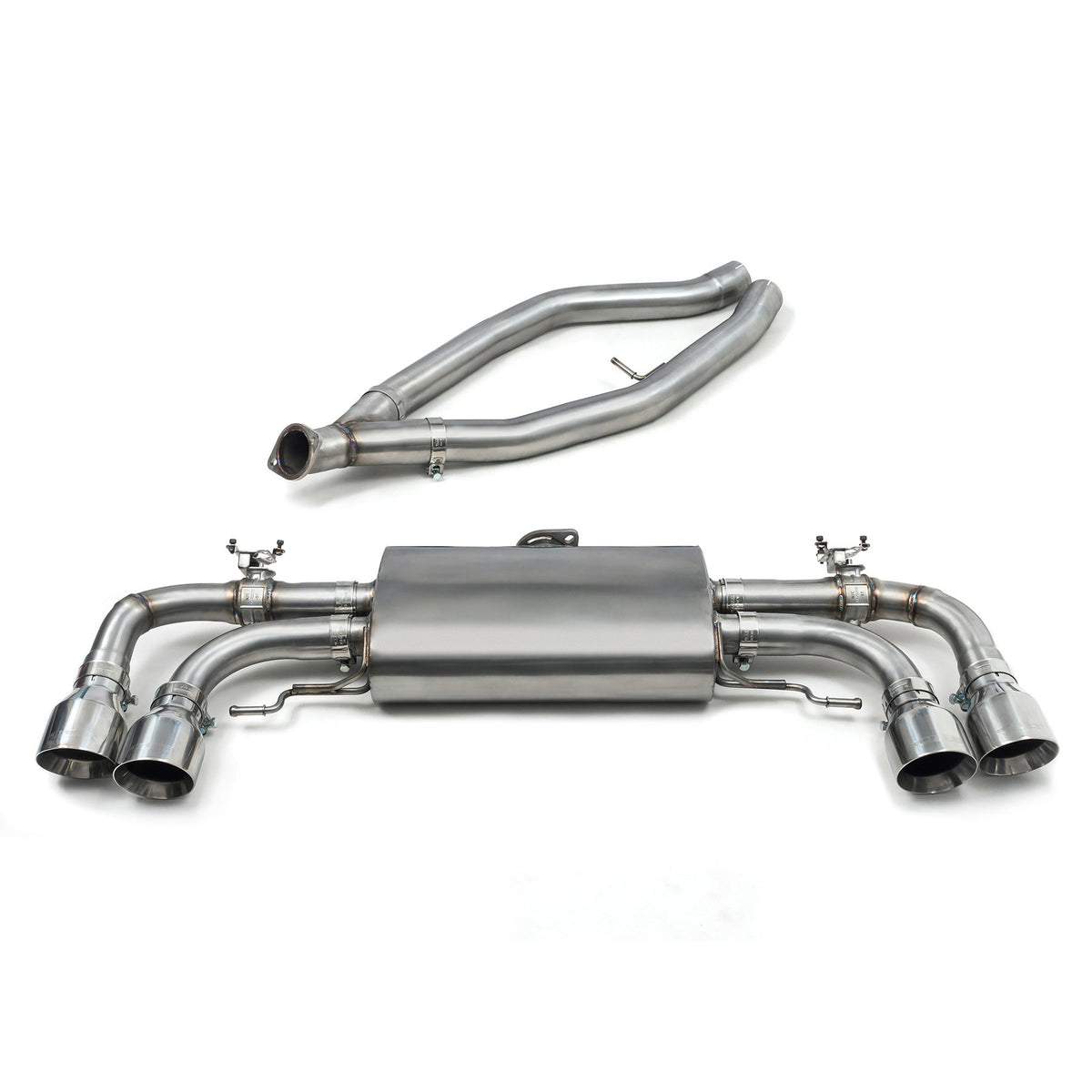 BMW M440i (G22) (22>) (UK/EU) Valved Quad Exit GPF/PPF Back Performance Exhaust