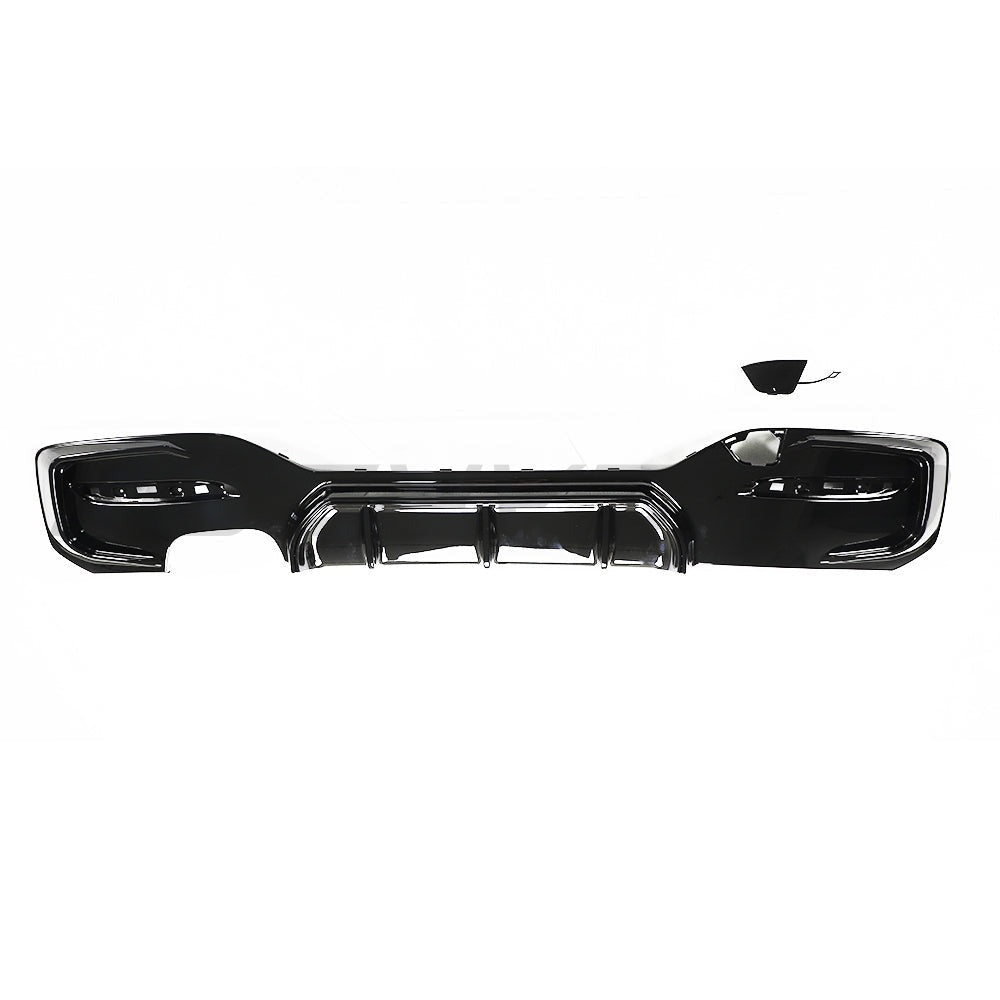 BMW F20/F21 1 SERIES GLOSS BLACK LCI DIFFUSER - TWIN LEFT