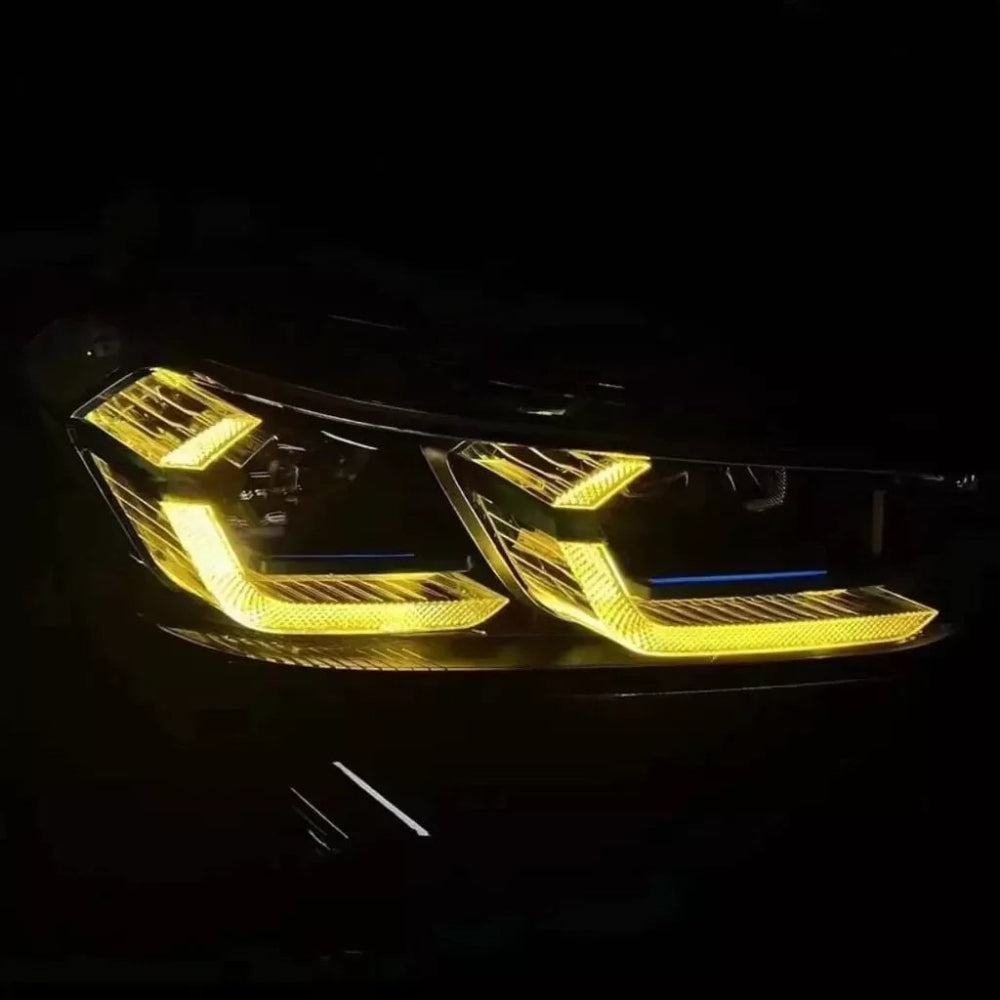 BMW F98 X4M LCI YELLOW ADAPTIVE DRL MODULE SET (2022+)