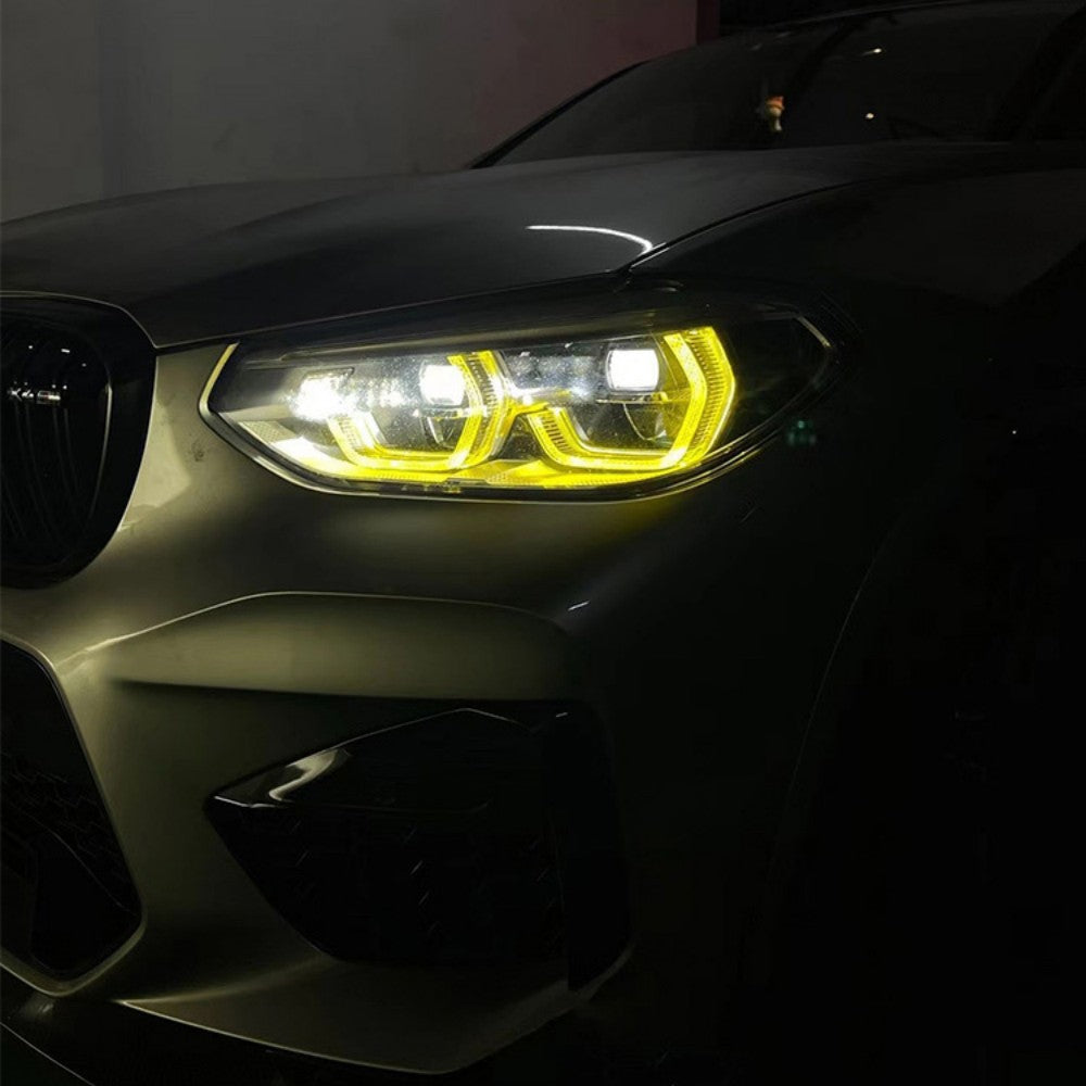 BMW G02 X4 PRE-LCI YELLOW ADAPTIVE DRL MODULE SET (2018-2021)
