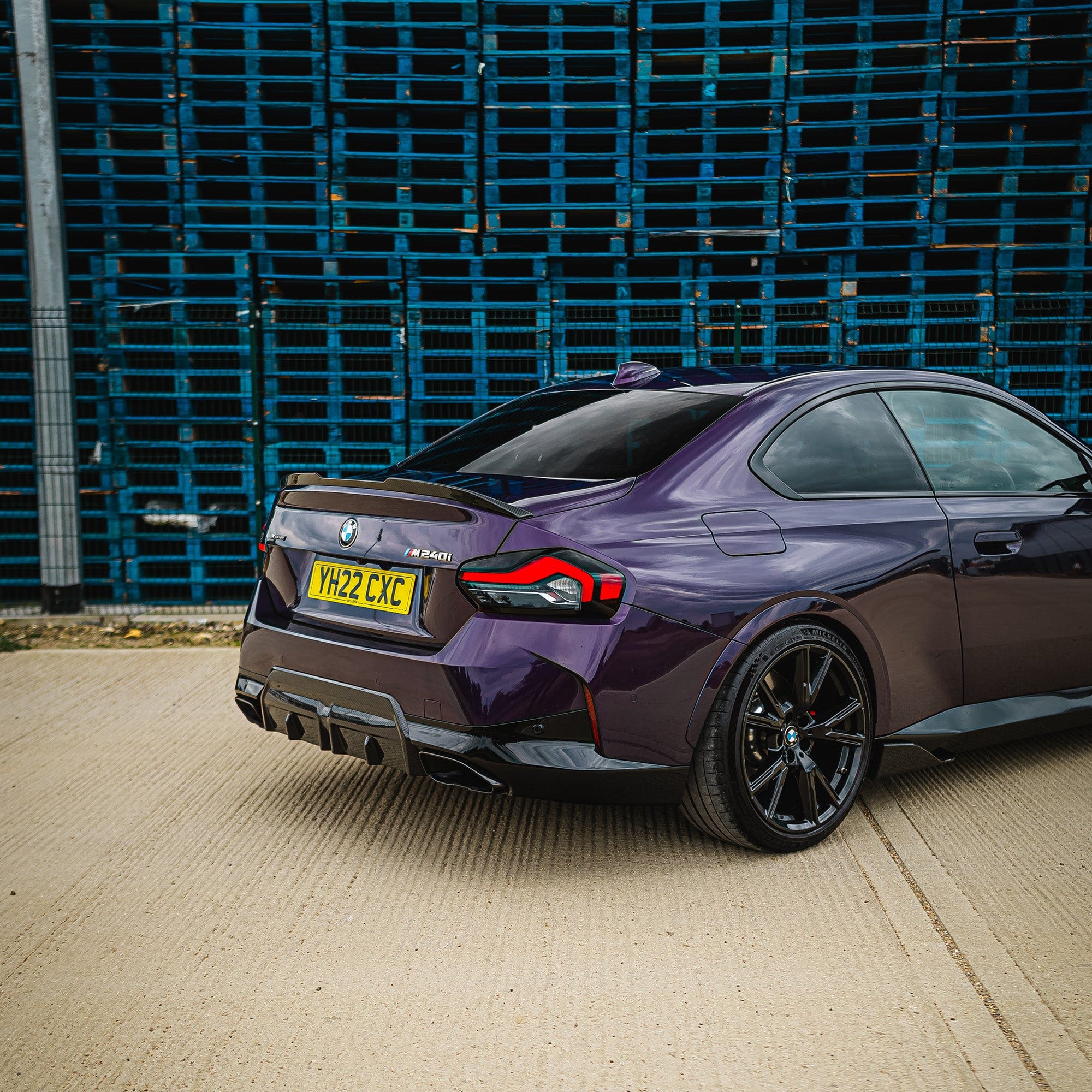BMW G42 2 SERIES 2022+ CARBON FIBRE DIFFUSER - V1