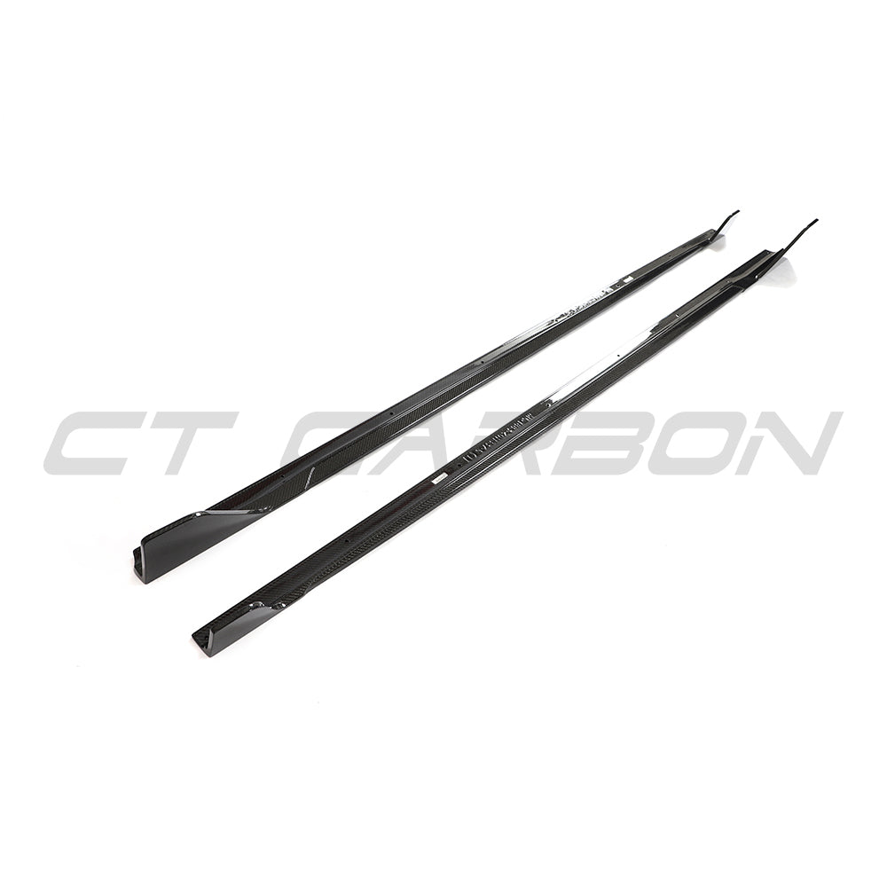 BMW G42 2 SERIES CARBON FIBRE FULL LENGTH SIDE SKIRTS - V2