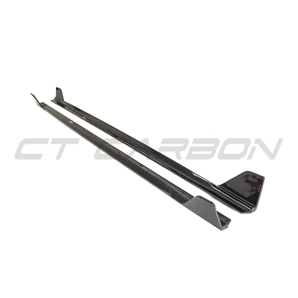 BMW G42 2 SERIES CARBON FIBRE FULL LENGTH SIDE SKIRTS - V2