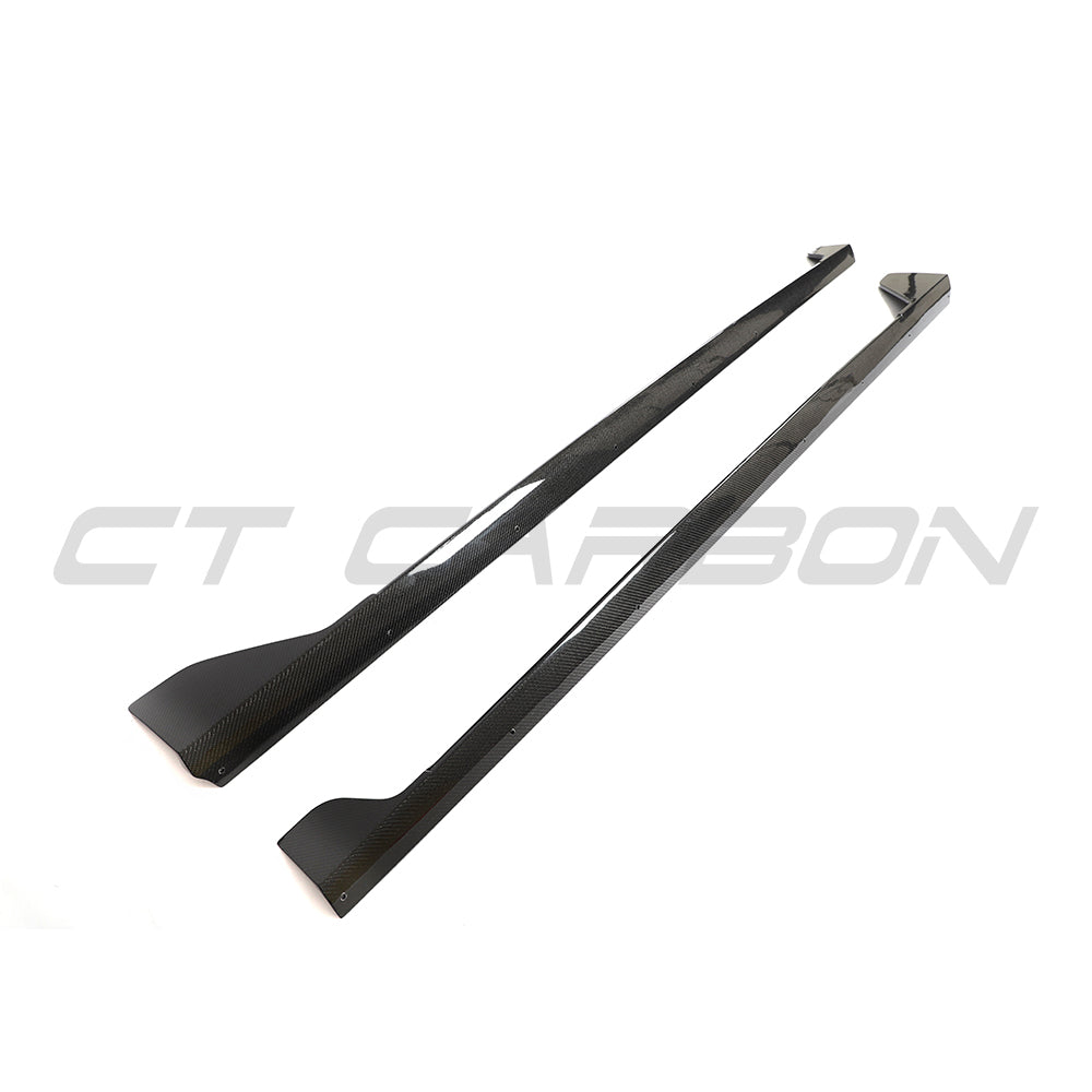 BMW G42 2 SERIES CARBON FIBRE FULL LENGTH SIDE SKIRTS - V2