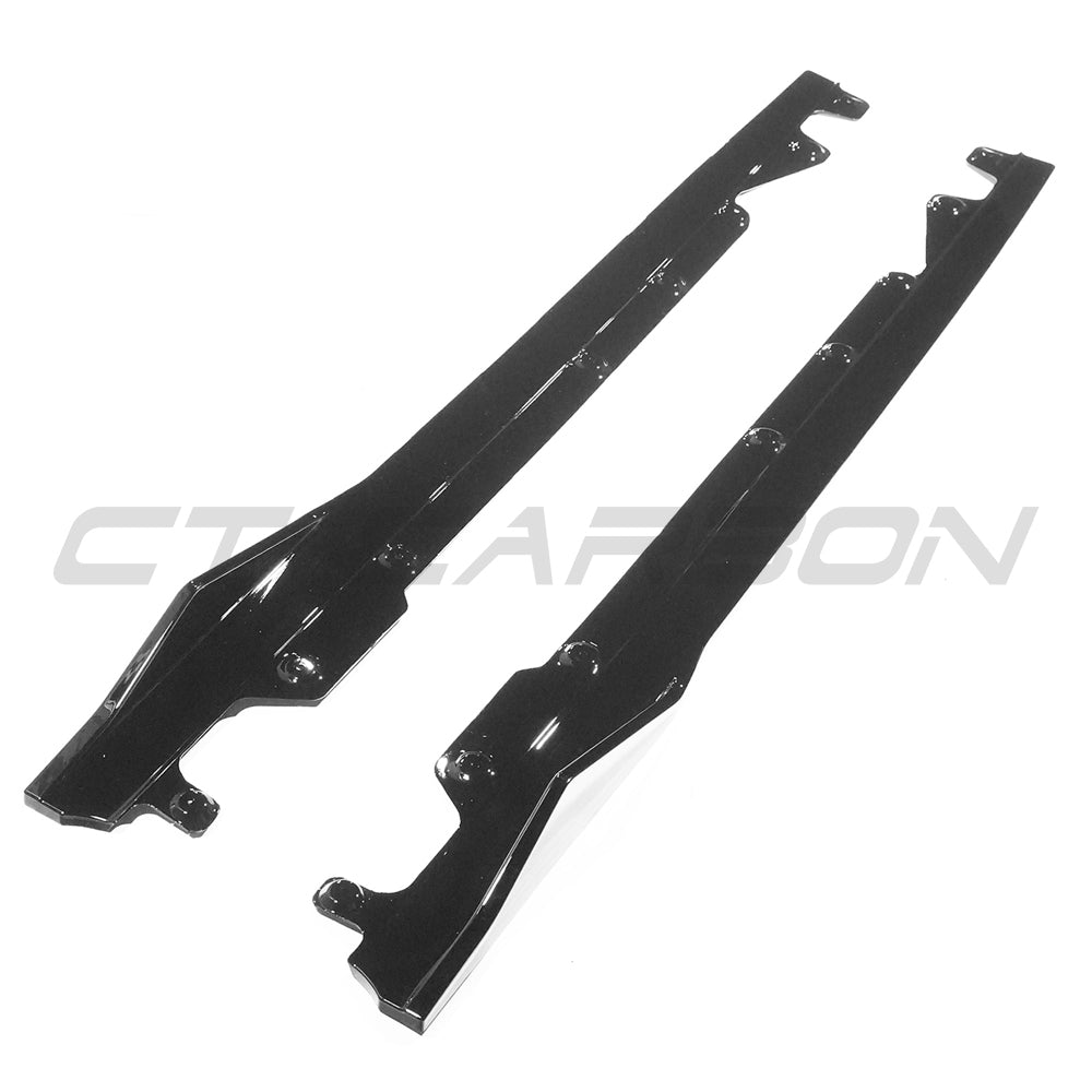 BMW G42 2 SERIES GLOSS BLACK SIDE SKIRTS - V2