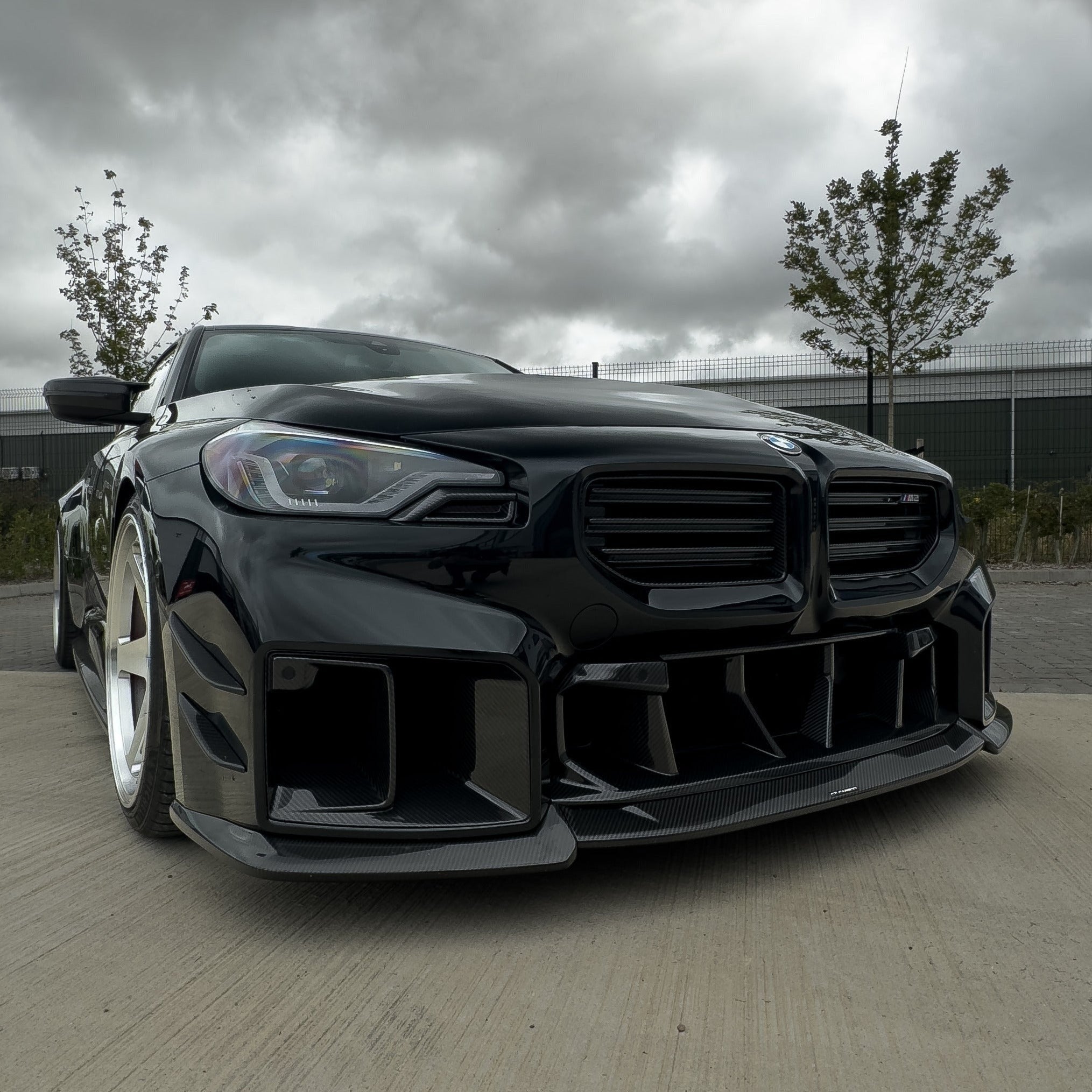 BMW G87 M2 CARBON FIBRE DUCTS - V2 - CT DESIGN
