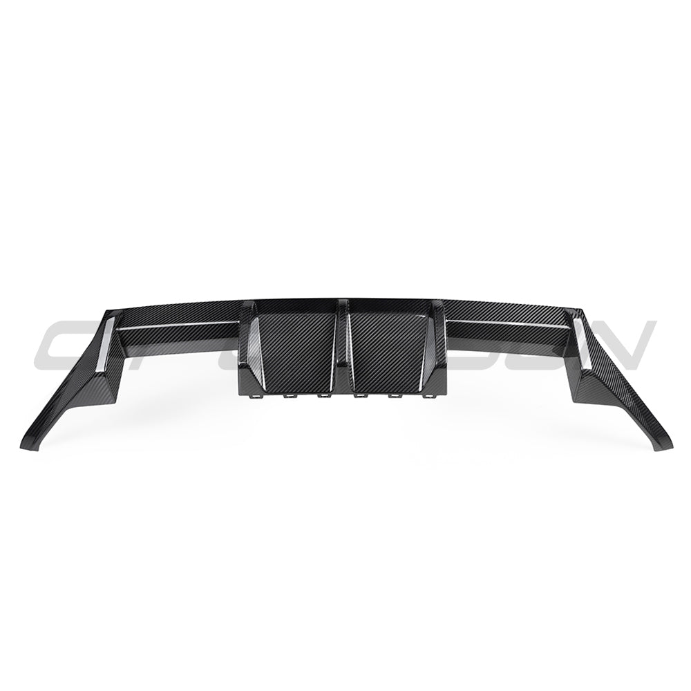 BMW G87 M2 CARBON FIBRE REAR DIFFUSER - V2