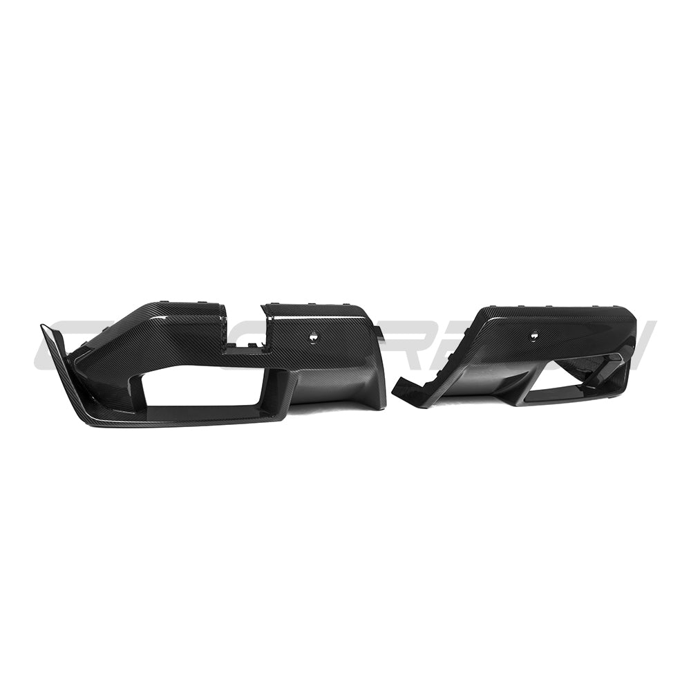 BMW G90 M5 & G99 M5 TOURING 2024+ CARBON FIBRE DIFFUSER - V2