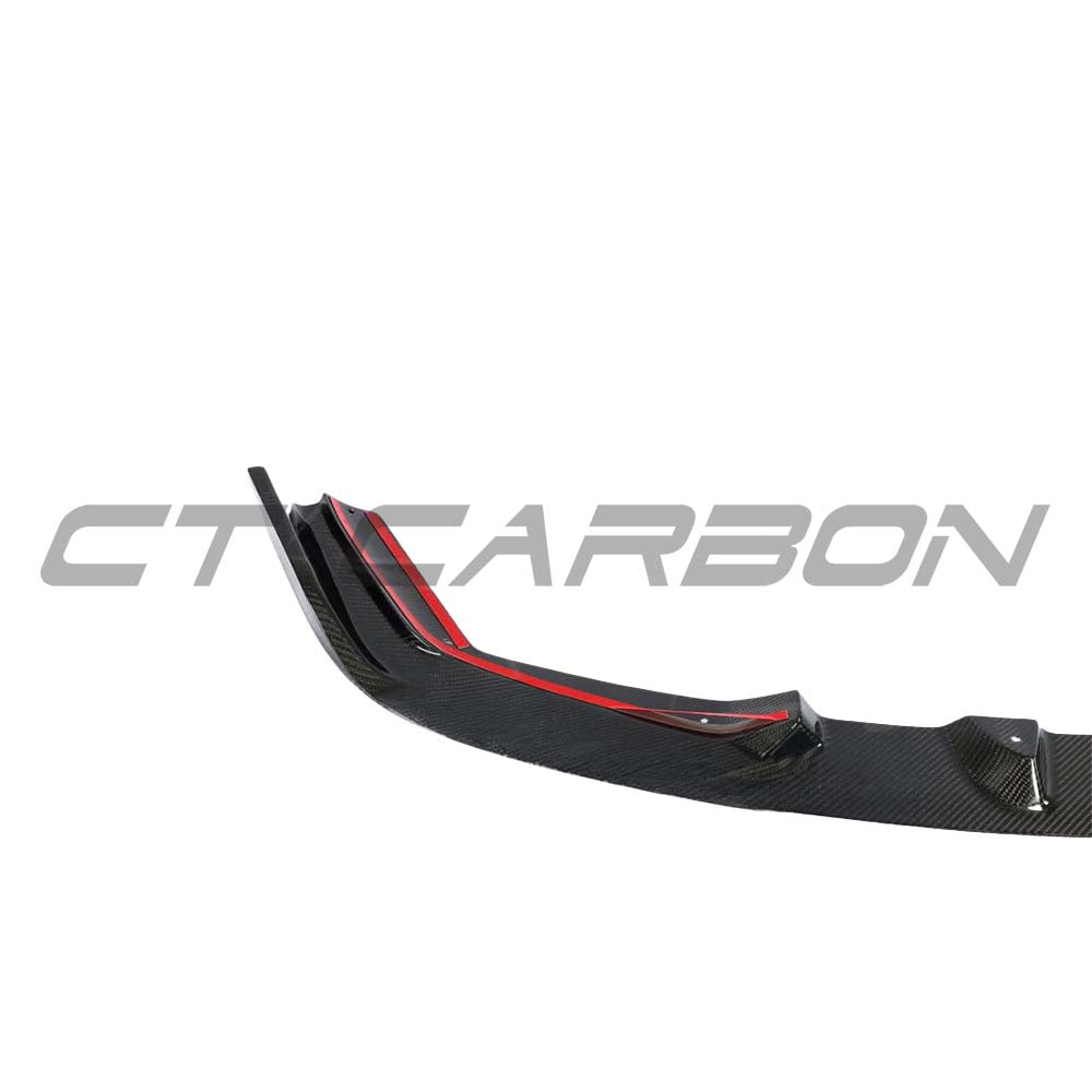 BMW M2C F87 2016-2021 CARBON FIBRE SPLITTER - V2
