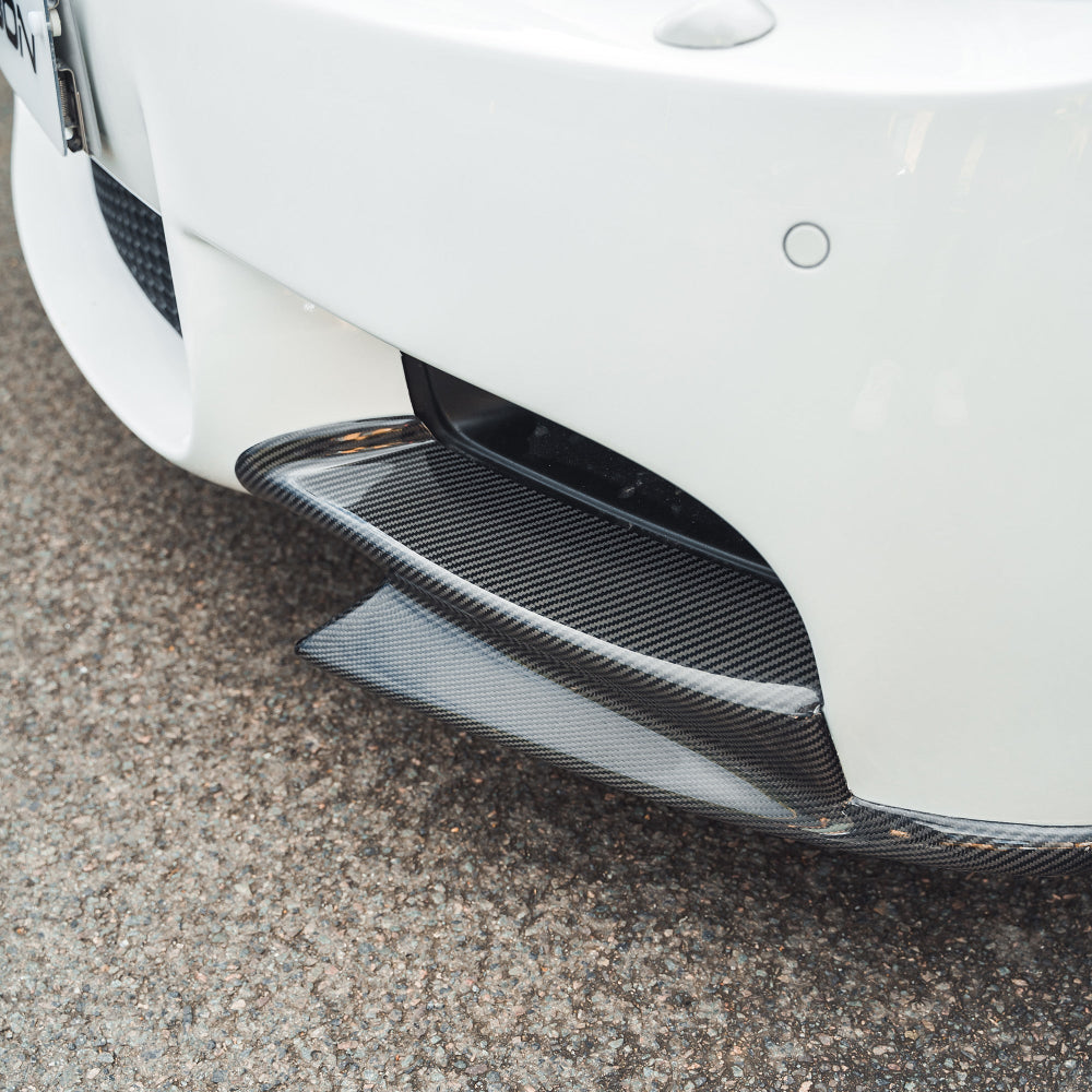 BMW M3 E90/E92/E93 2007-2013 CARBON FIBRE FRONT CANARD SPLITTERS