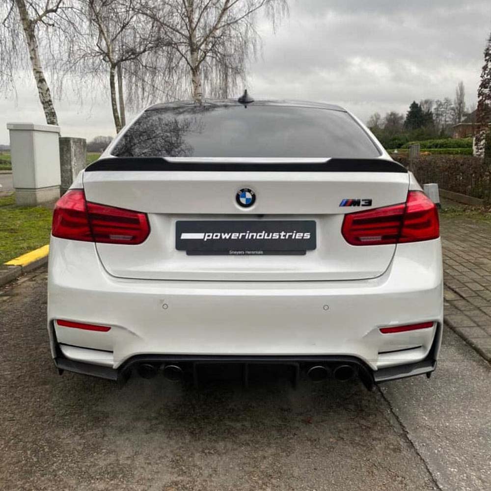 BMW M3 F80 & F30 3 SERIES CARBON FIBRE SPOILER - V2