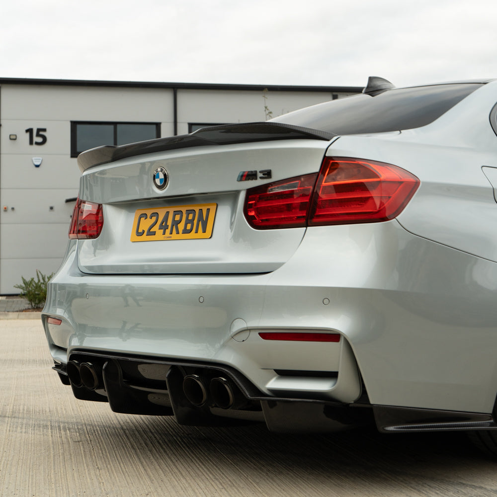 BMW M3 F80 & F30 3 SERIES PRE-PREG CARBON FIBRE SPOILER - V2