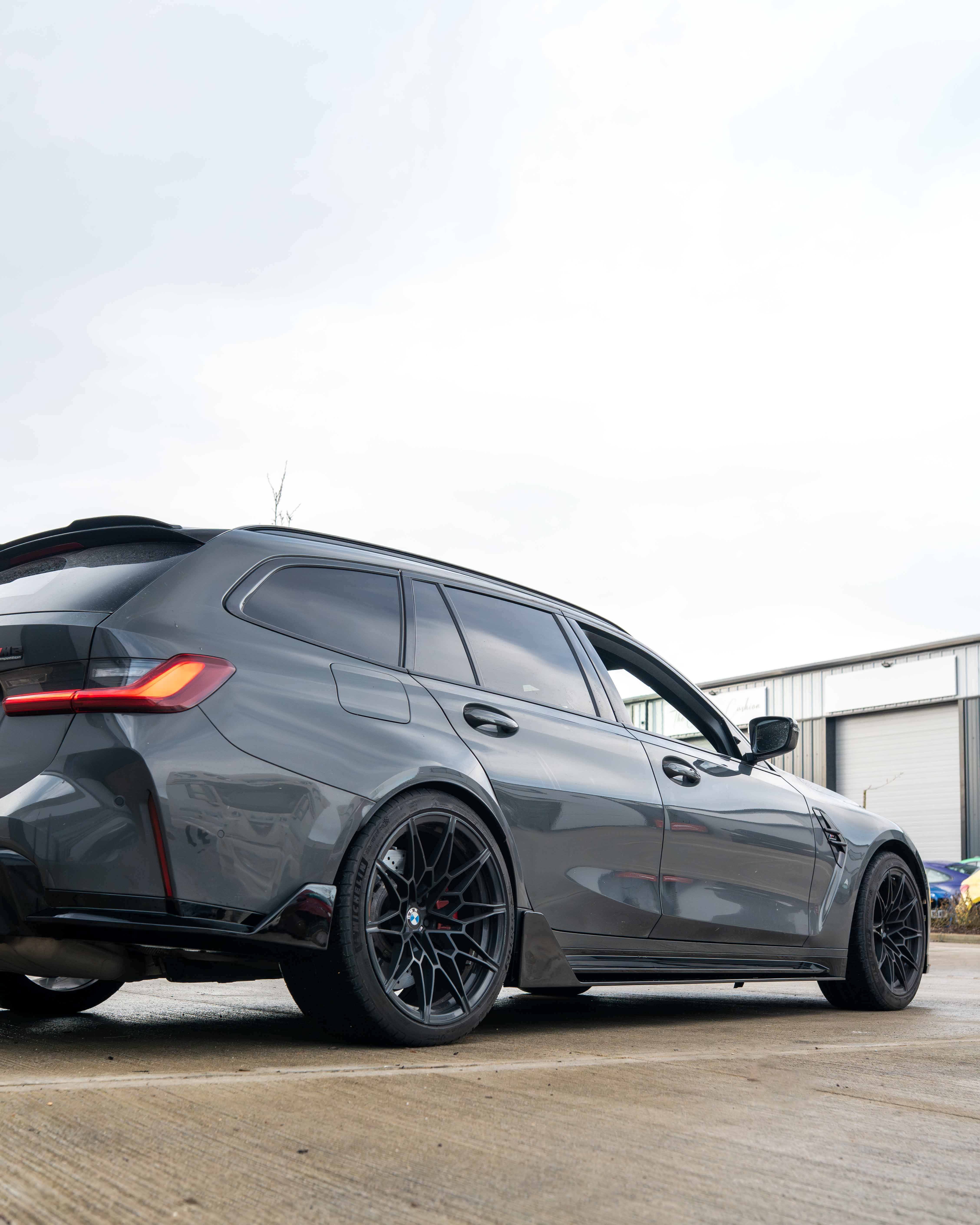 BMW M3 G80 & G81 GLOSS BLACK SIDE SKIRTS - V1