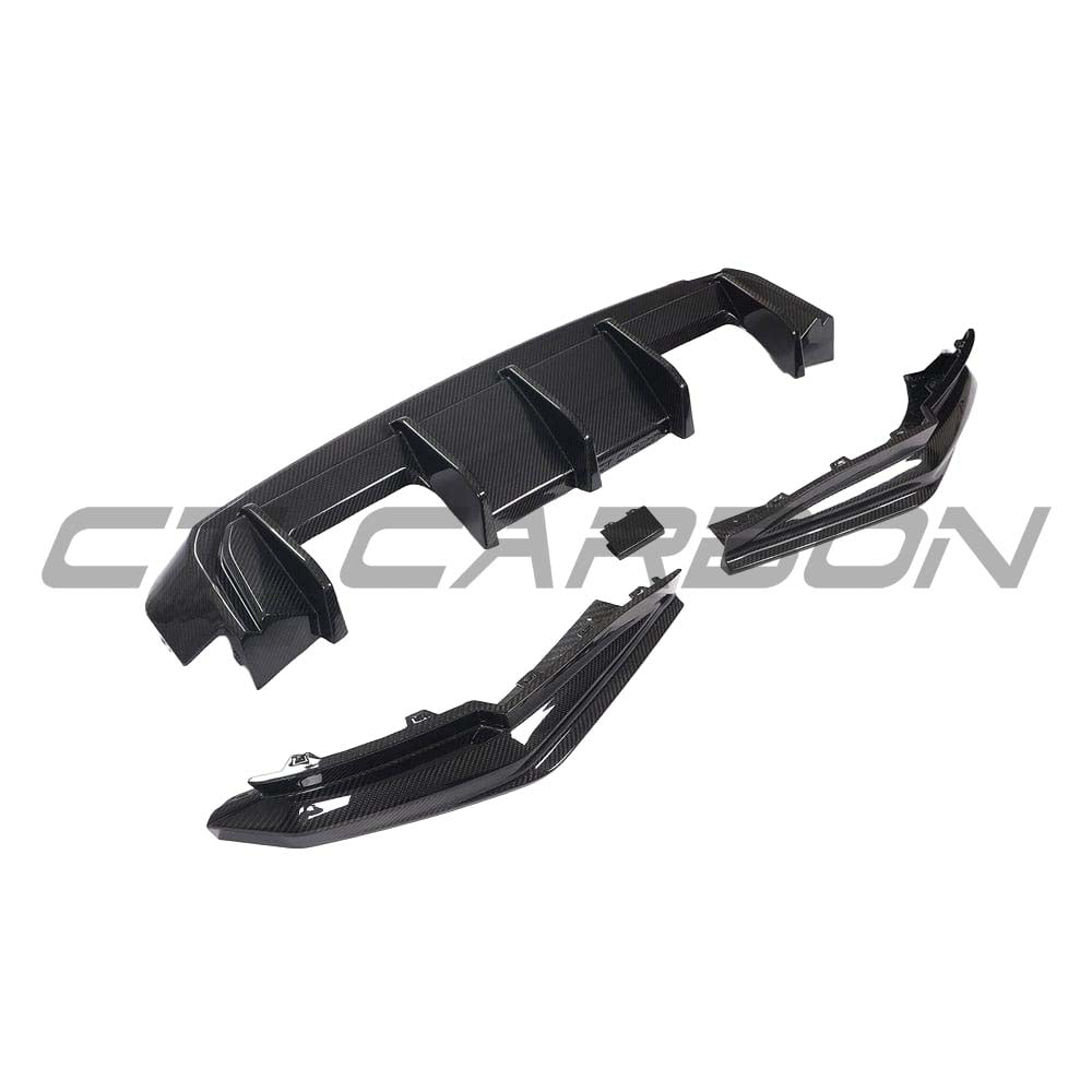 BMW M3 G80/G81 CARBON FIBRE DIFFUSER - V1 - CT DESIGN
