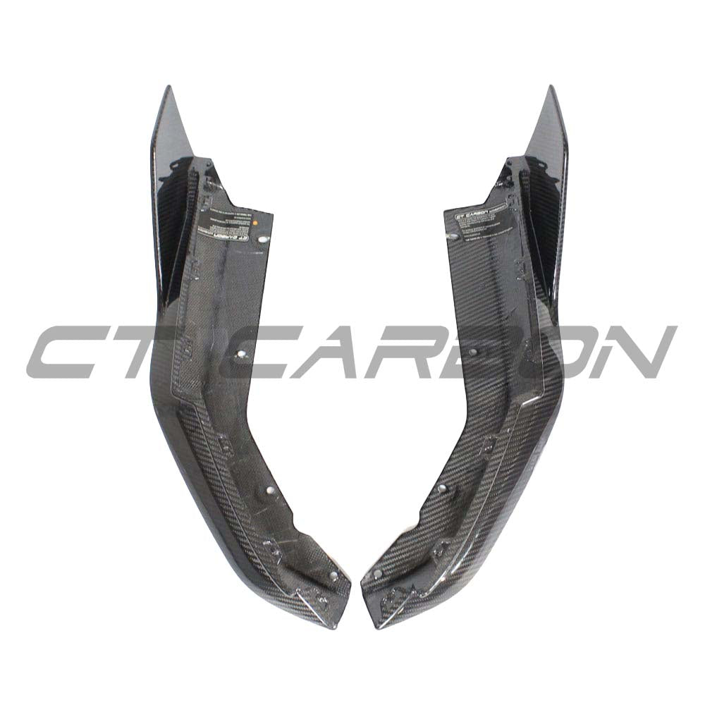 BMW G80/G81 M3 CARBON FIBRE REAR BUMPER CORNERS - V1