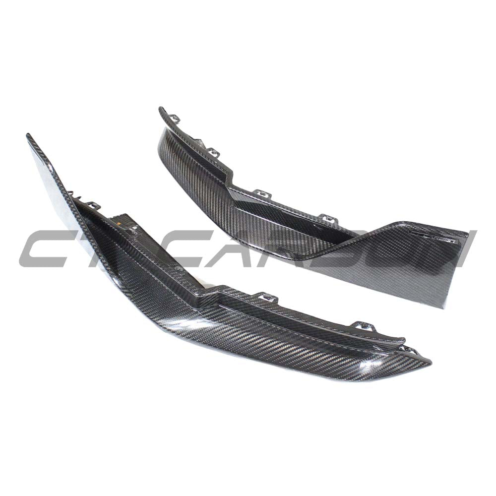 BMW G80/G81 M3 CARBON FIBRE REAR BUMPER CORNERS - V1
