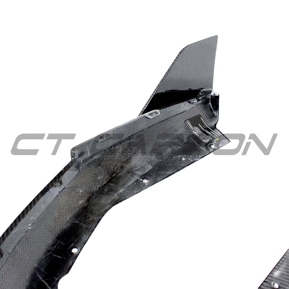 BMW G80/G81 M3 CARBON FIBRE REAR BUMPER CORNERS - V1