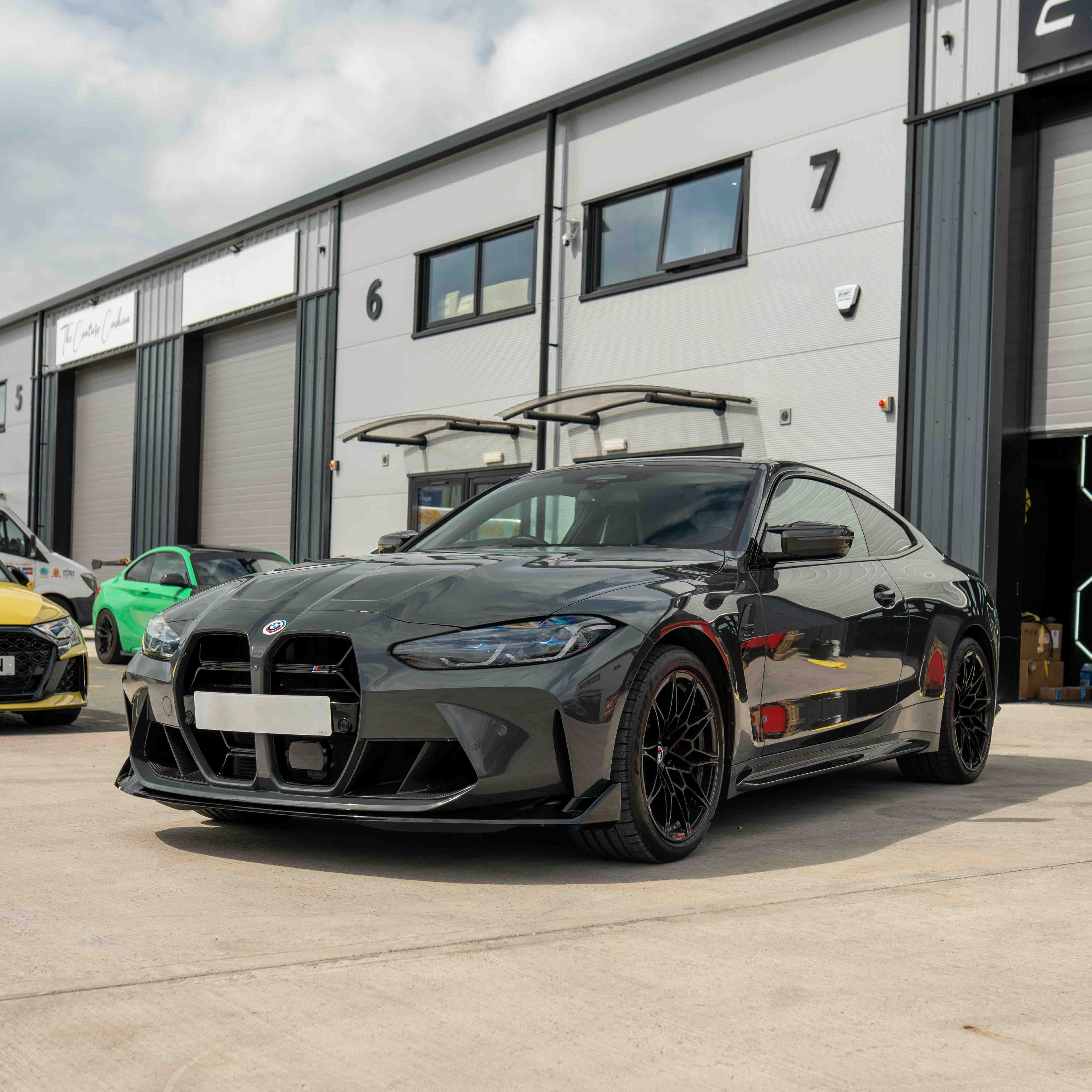 BMW M3 & M4 G80/G81/G82/G83 GLOSS BLACK SPLITTER - V1