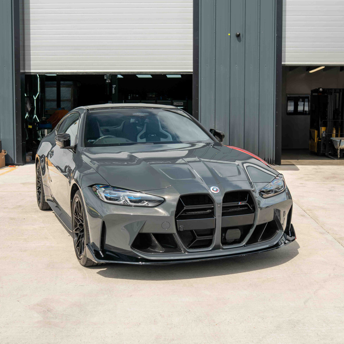 BMW M3 & M4 G80/G81/G82/G83 GLOSS BLACK SPLITTER - V1