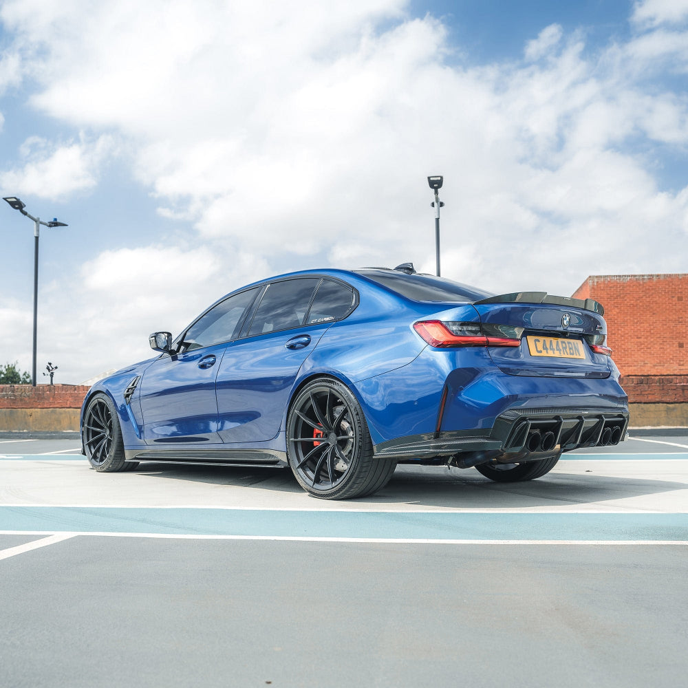 BMW M3/3 SERIES G80/G20 2018+ CARBON FIBRE SPOILER - V7 - CT DESIGN