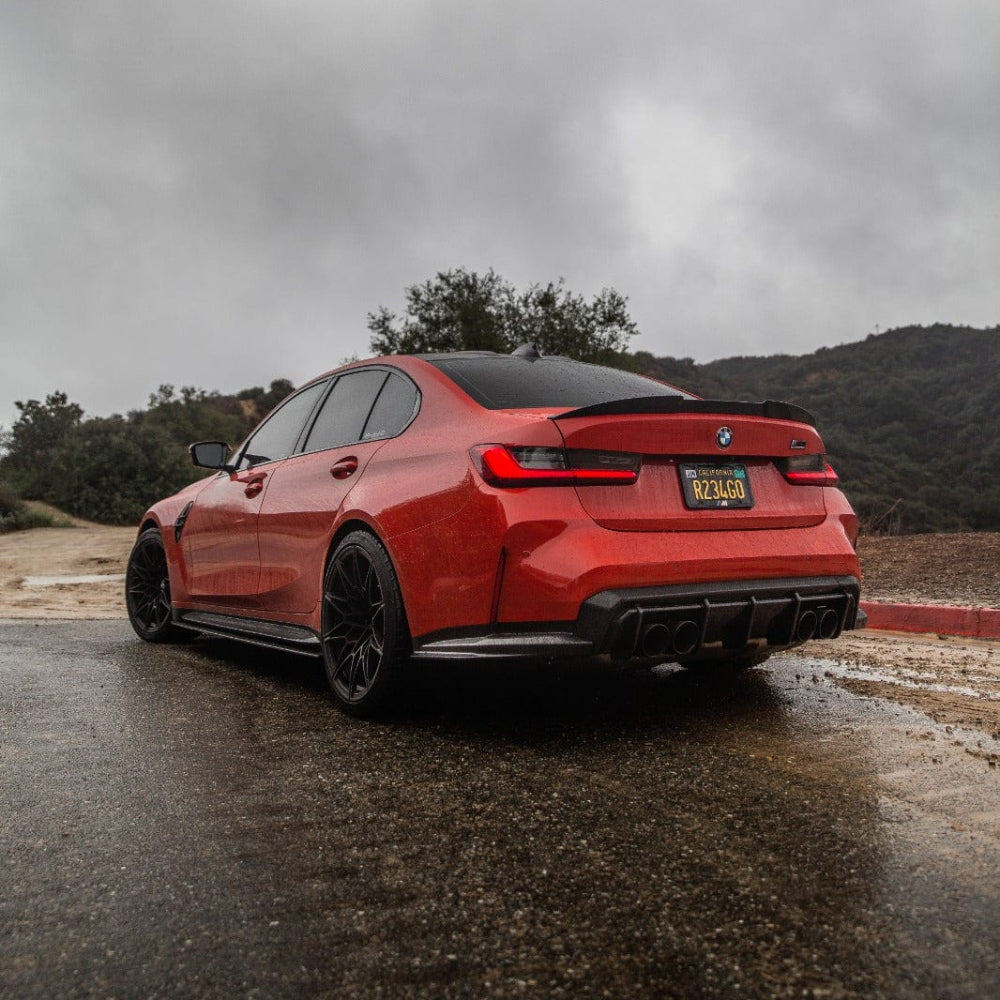 BMW M3/3 SERIES G80/G20 2018+ CARBON FIBRE SPOILER - V7 - CT DESIGN