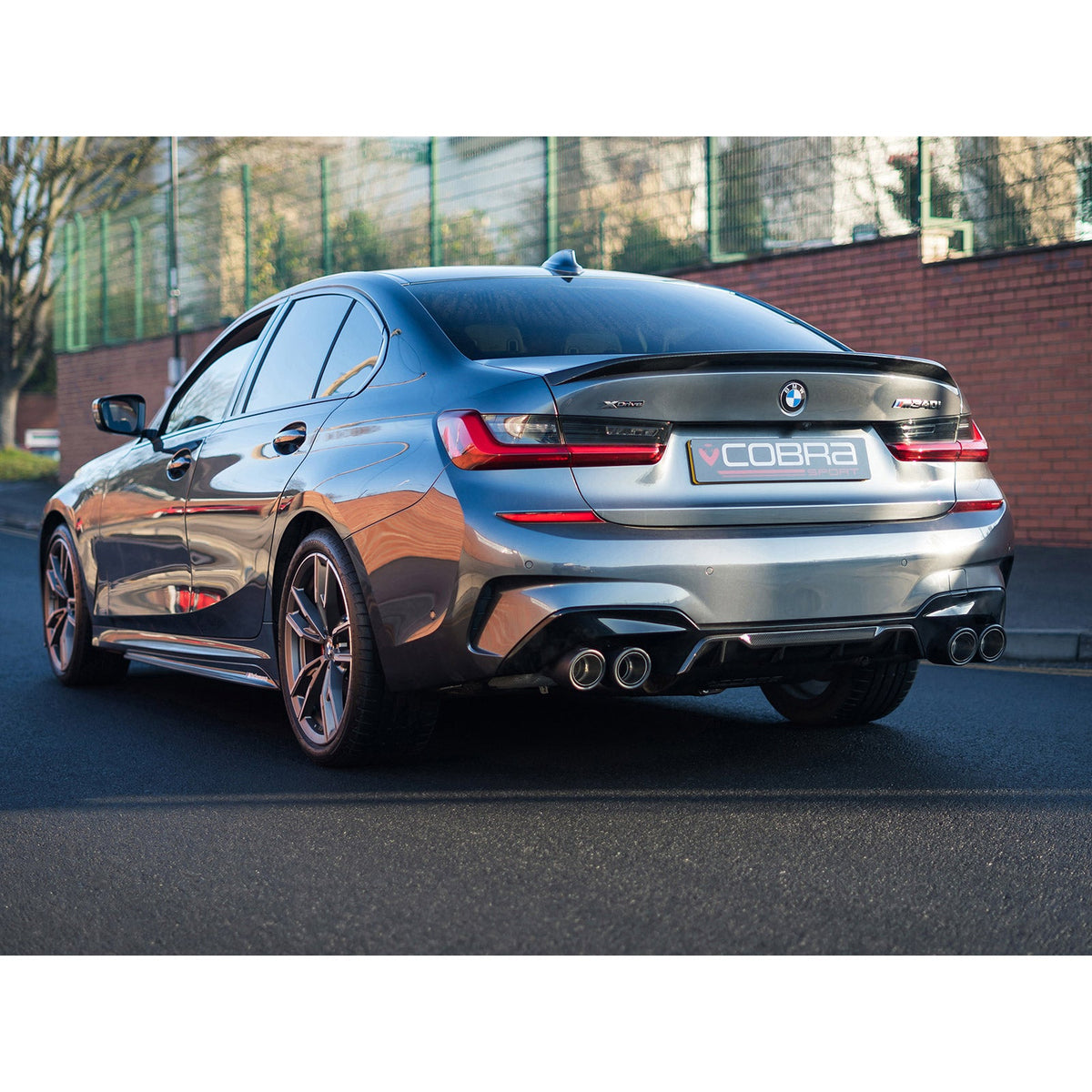 BMW M340i (G20) (19>) (UK/EU) Valved Quad Exit GPF/PPF Back Performance Exhaust