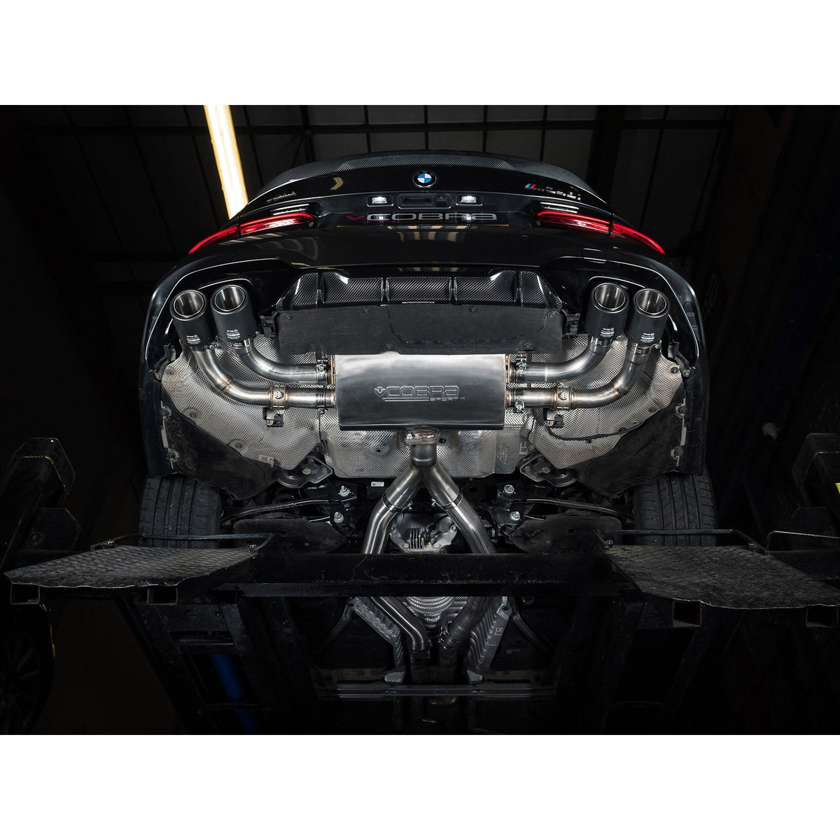 BMW M440i (G22) (22>) (UK/EU) Valved Quad Exit GPF/PPF Back Performance Exhaust