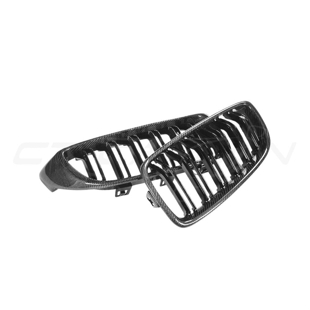 BMW M3/M4 F80/F82/F83 CARBON FIBRE FRONT GRILLES