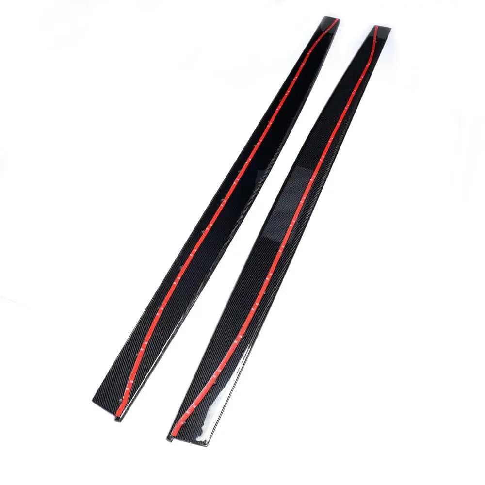 BMW M3/M4 F80/F82/F83 2014-2020 CARBON FIBRE SIDE SKIRTS - V1