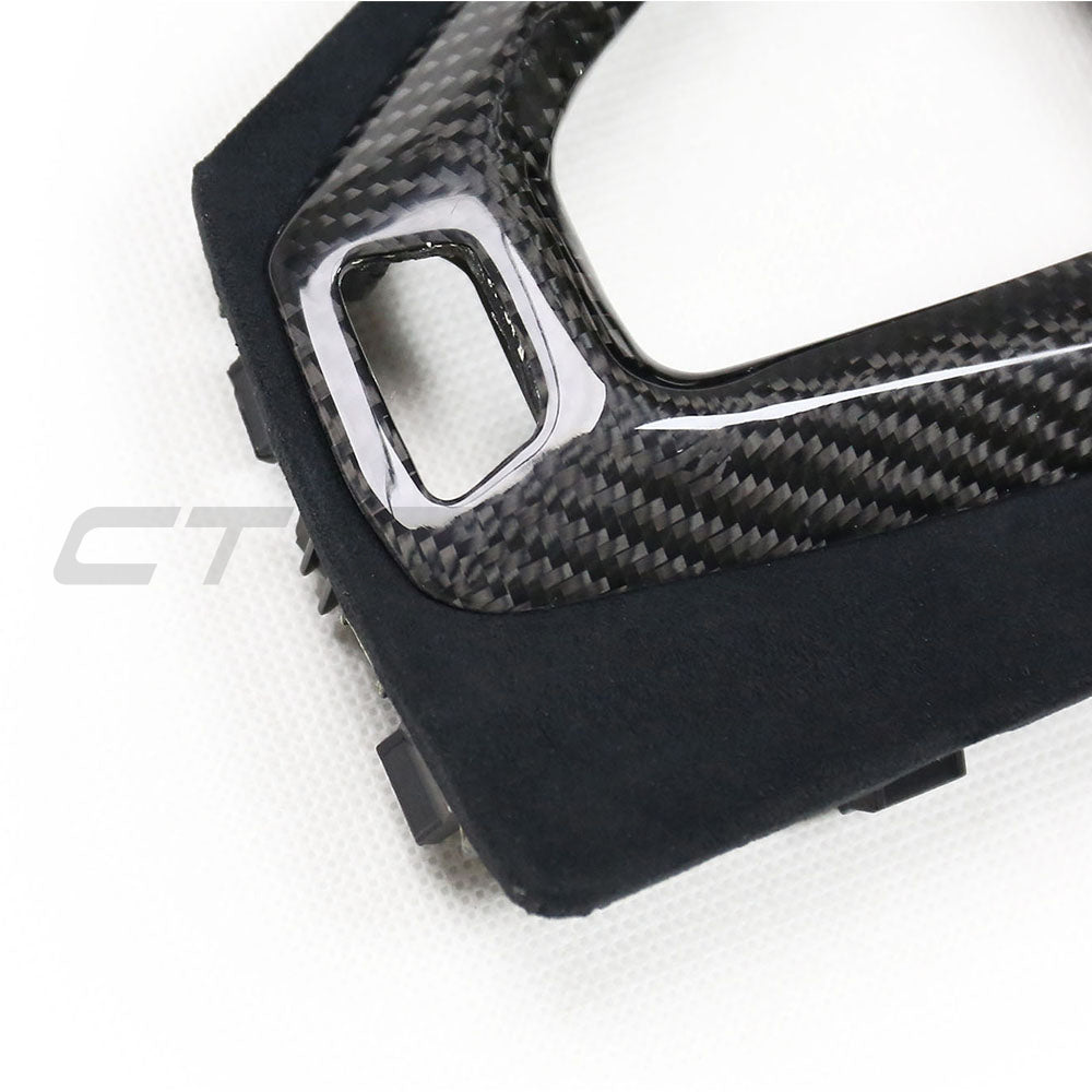 BMW M3/M4 F80/F82/F83/F87 ALCANTARA & CARBON SHIFTER SURROUND (LHD)