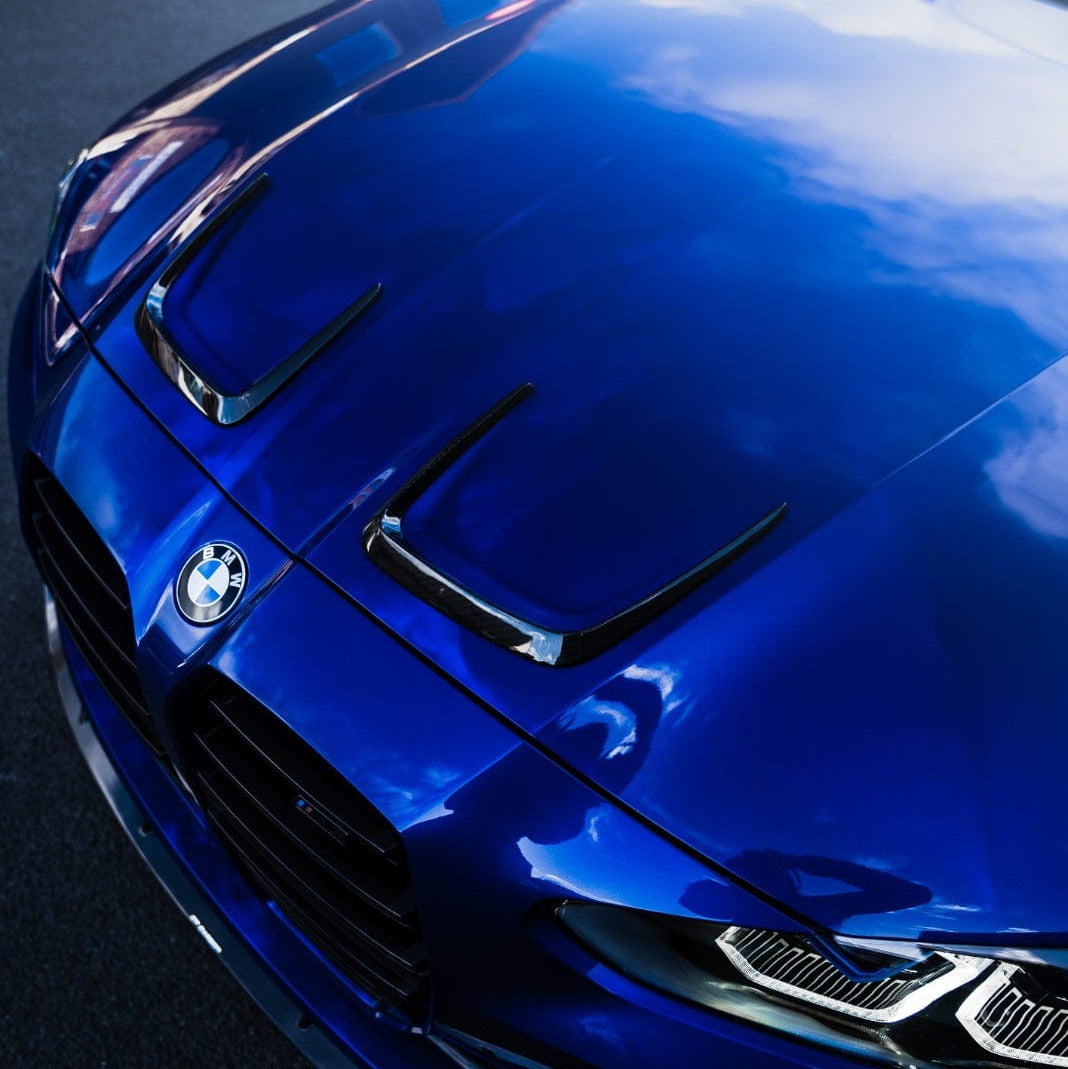 BMW M3/M4 (G80 G81 G82 G83) CARBON FIBRE BONNET HOOD TRIMS