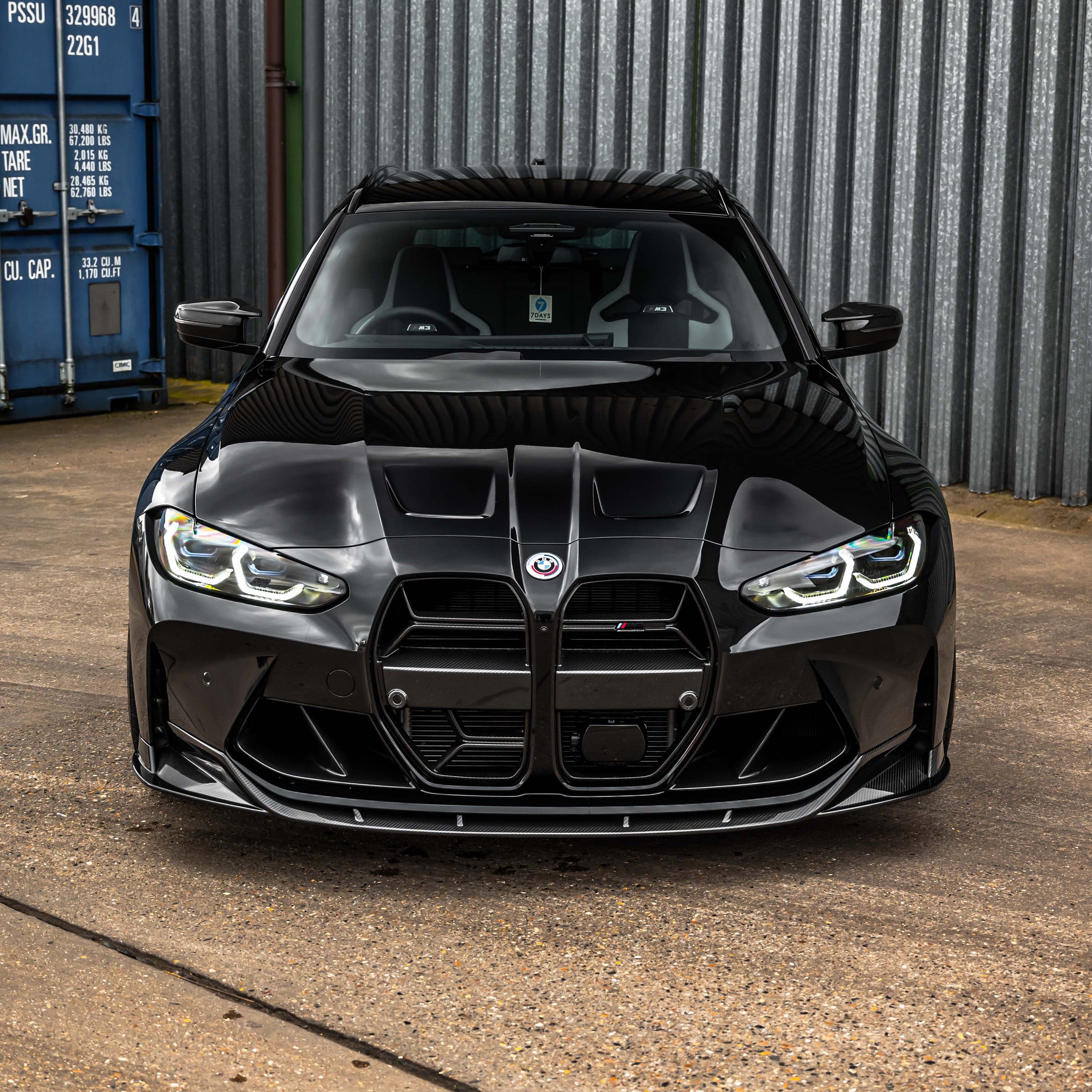 BMW M3/M4 G80/G81/G82/G83 CARBON FIBRE SPLITTER - V2 - CT CARBON