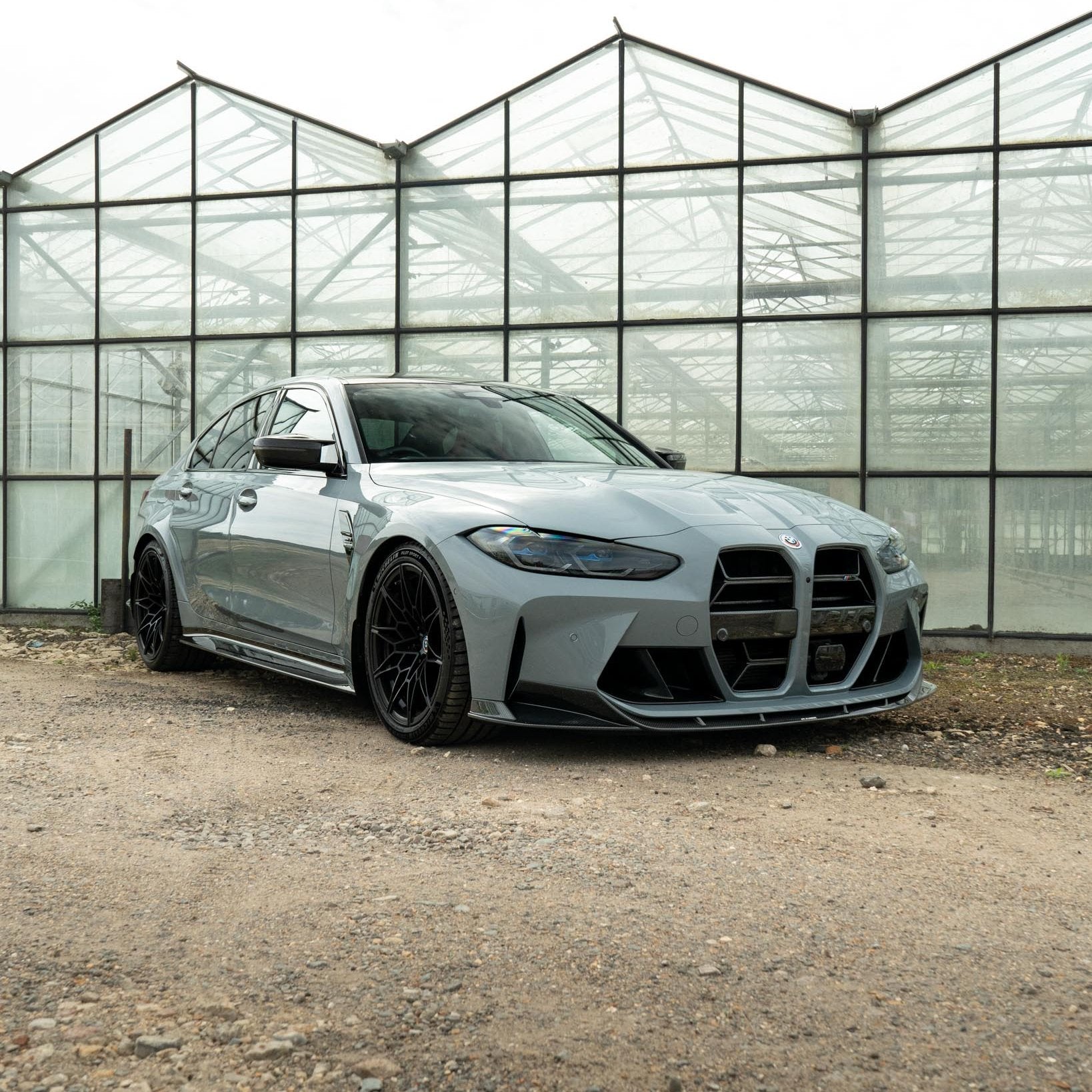 BMW M3/M4 G80/G81/G82/G83 CARBON FIBRE SPLITTER - V2 - CT CARBON