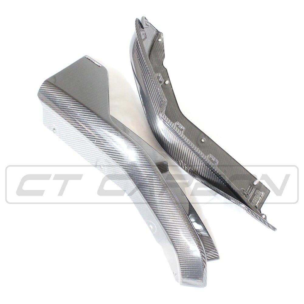 BMW G82/G83 M4 2021+ CARBON FIBRE REAR BUMPER CORNERS - V1