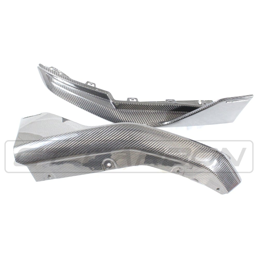 BMW G82/G83 M4 2021+ CARBON FIBRE REAR BUMPER CORNERS - V1