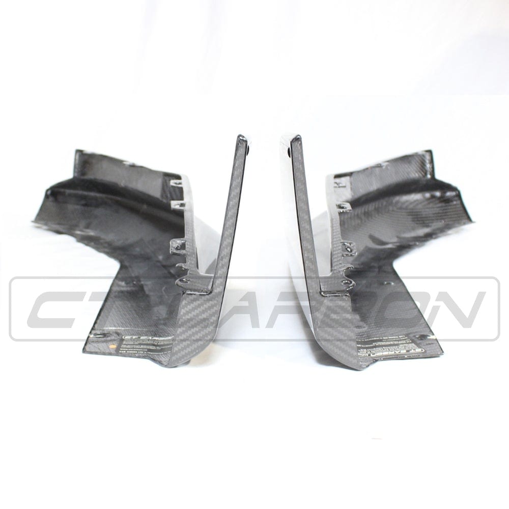 BMW G82/G83 M4 2021+ CARBON FIBRE REAR BUMPER CORNERS - V1
