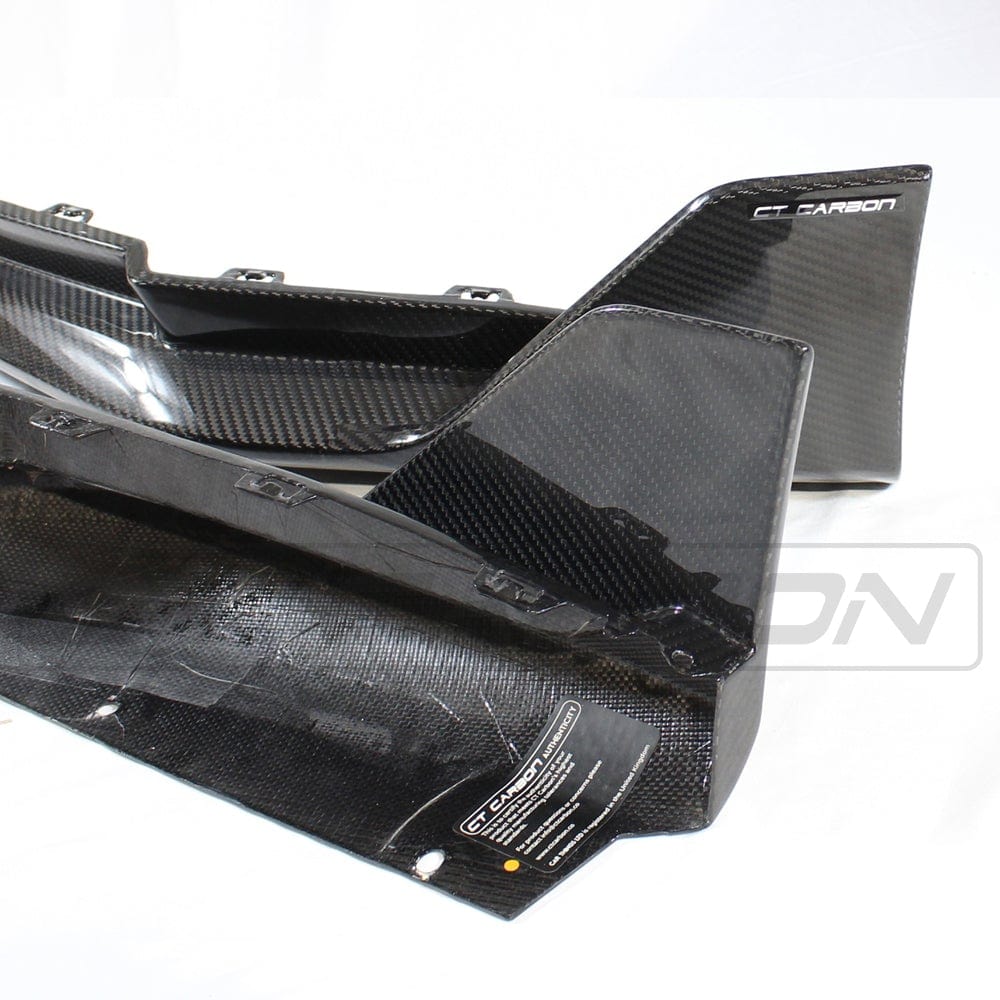 BMW G82/G83 M4 2021+ CARBON FIBRE REAR BUMPER CORNERS - V1
