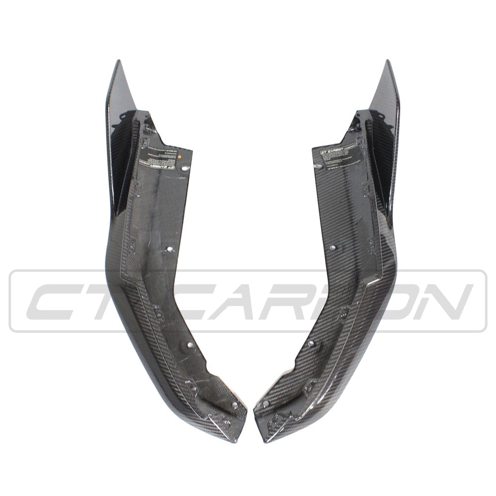 BMW G82/G83 M4 2021+ CARBON FIBRE REAR BUMPER CORNERS - V1