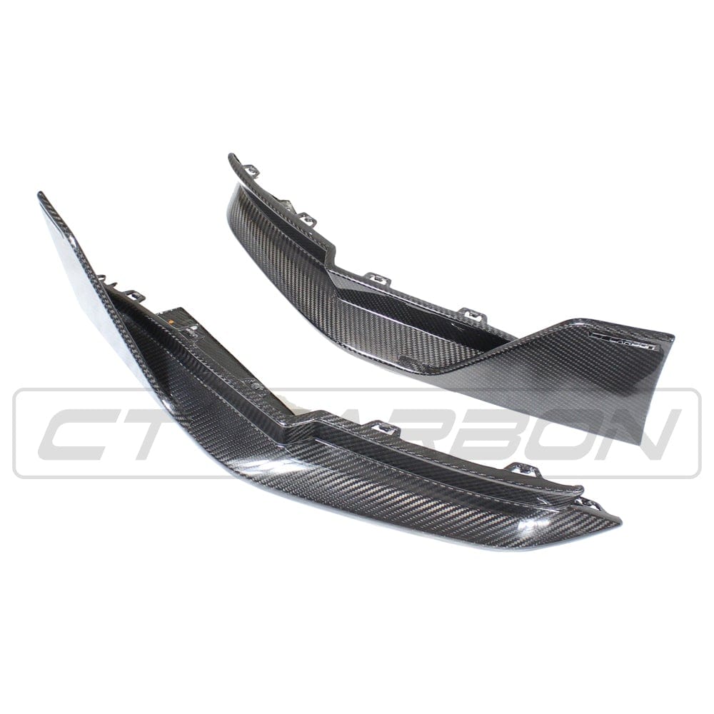 BMW G82/G83 M4 2021+ CARBON FIBRE REAR BUMPER CORNERS - V1