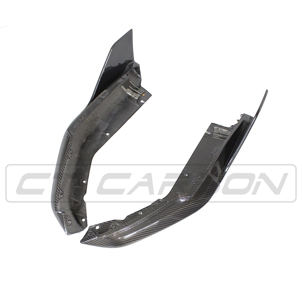 BMW G82/G83 M4 2021+ CARBON FIBRE REAR BUMPER CORNERS - V1