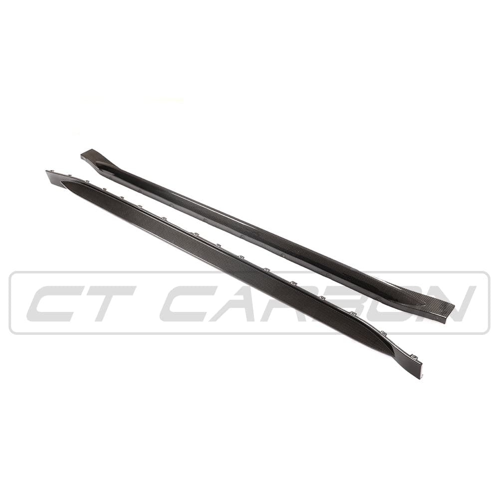 BMW M4 G82/G83 CARBON FIBRE SIDE SKIRT REPLACEMENT V1 - CT DESIGN